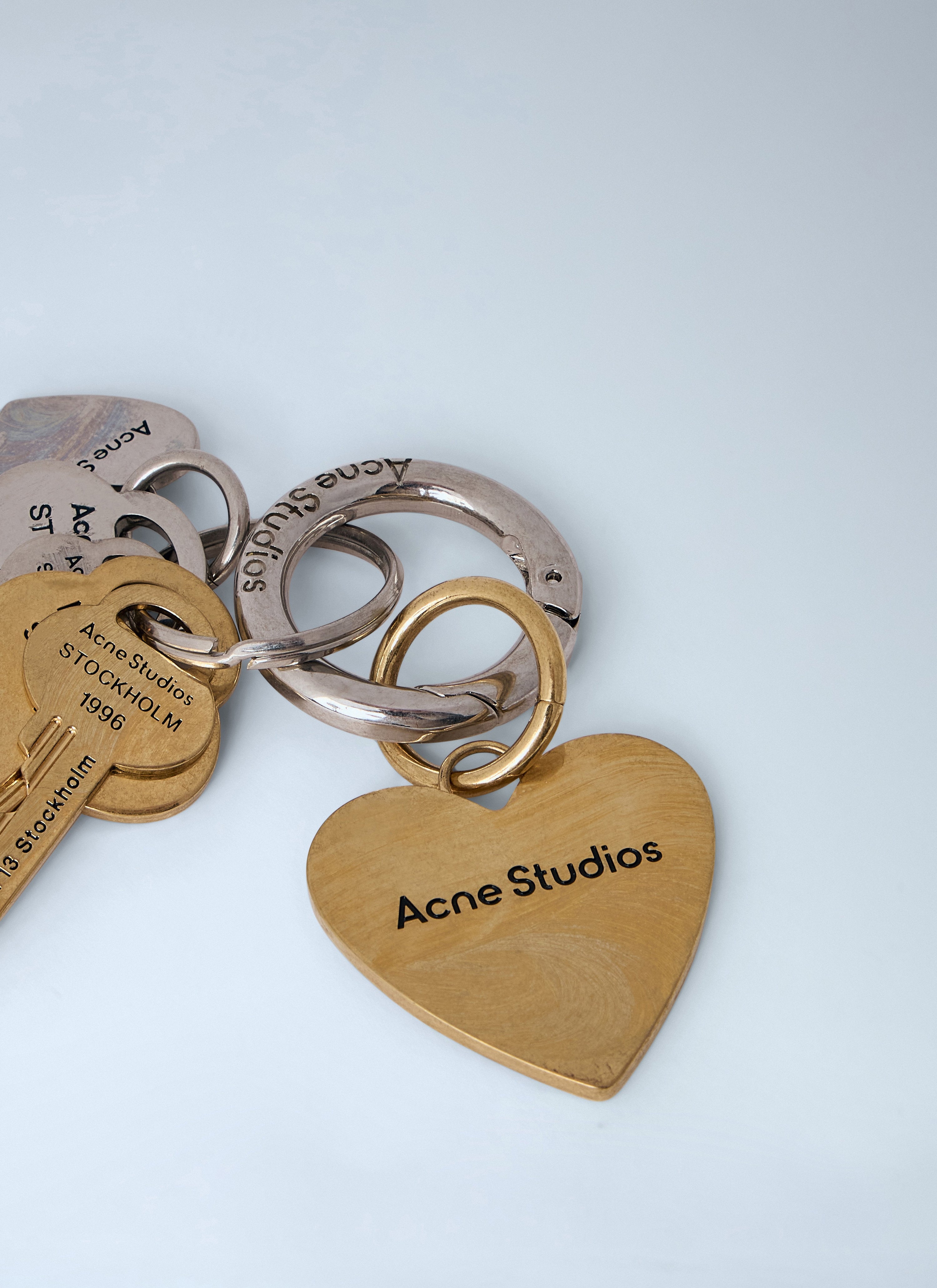 Engraved keyring set