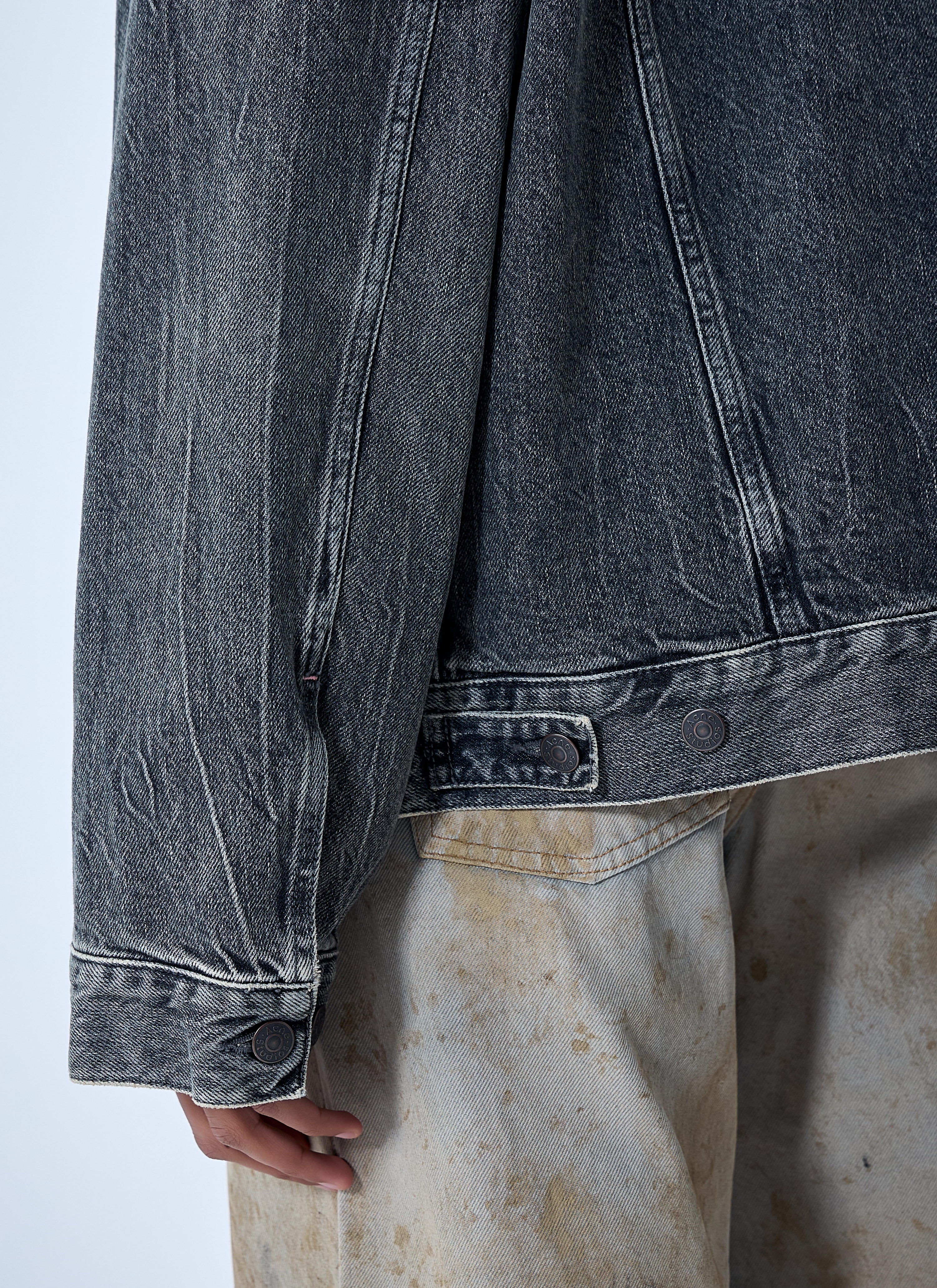 Hooded denim jacket