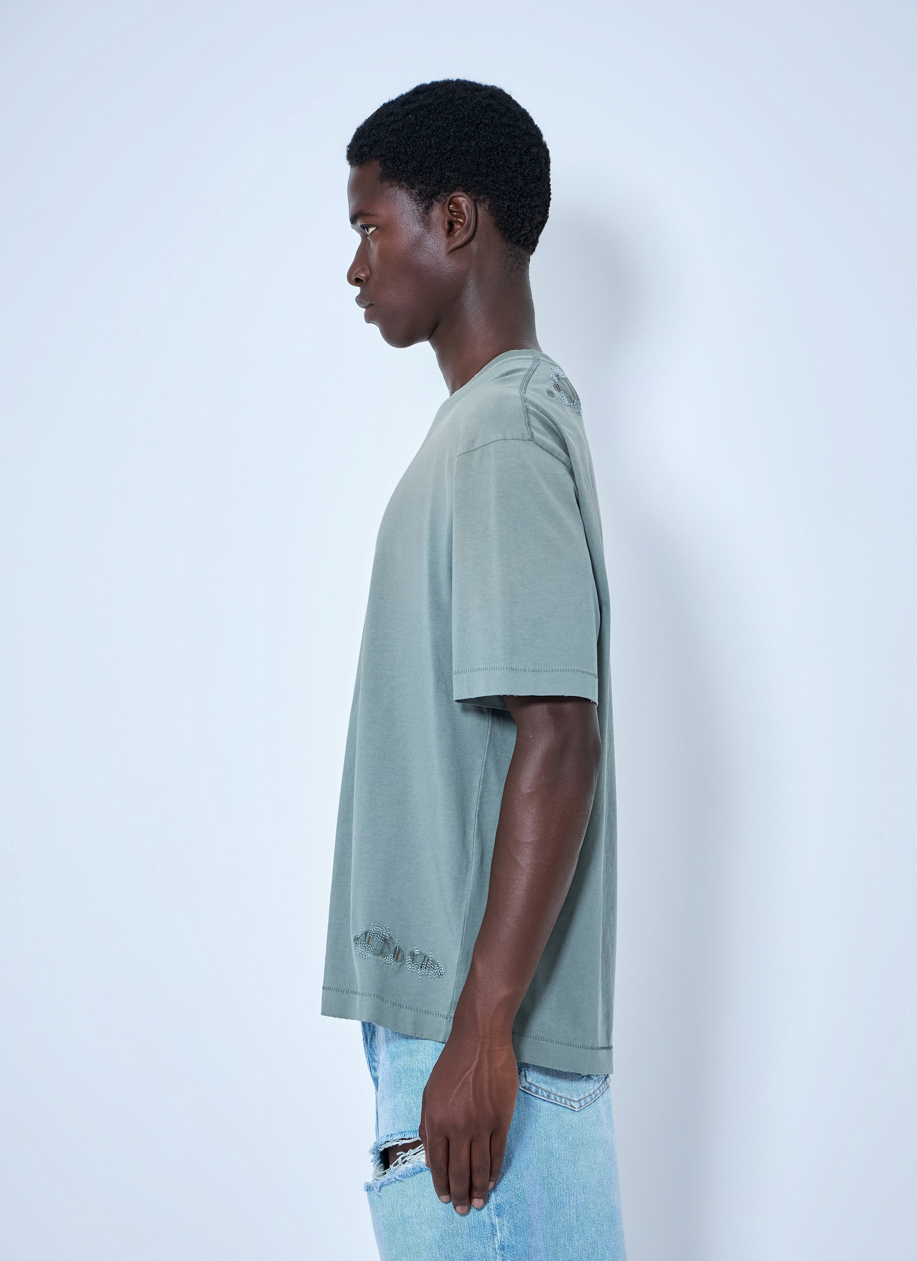 Logo motif cotton t-shirt