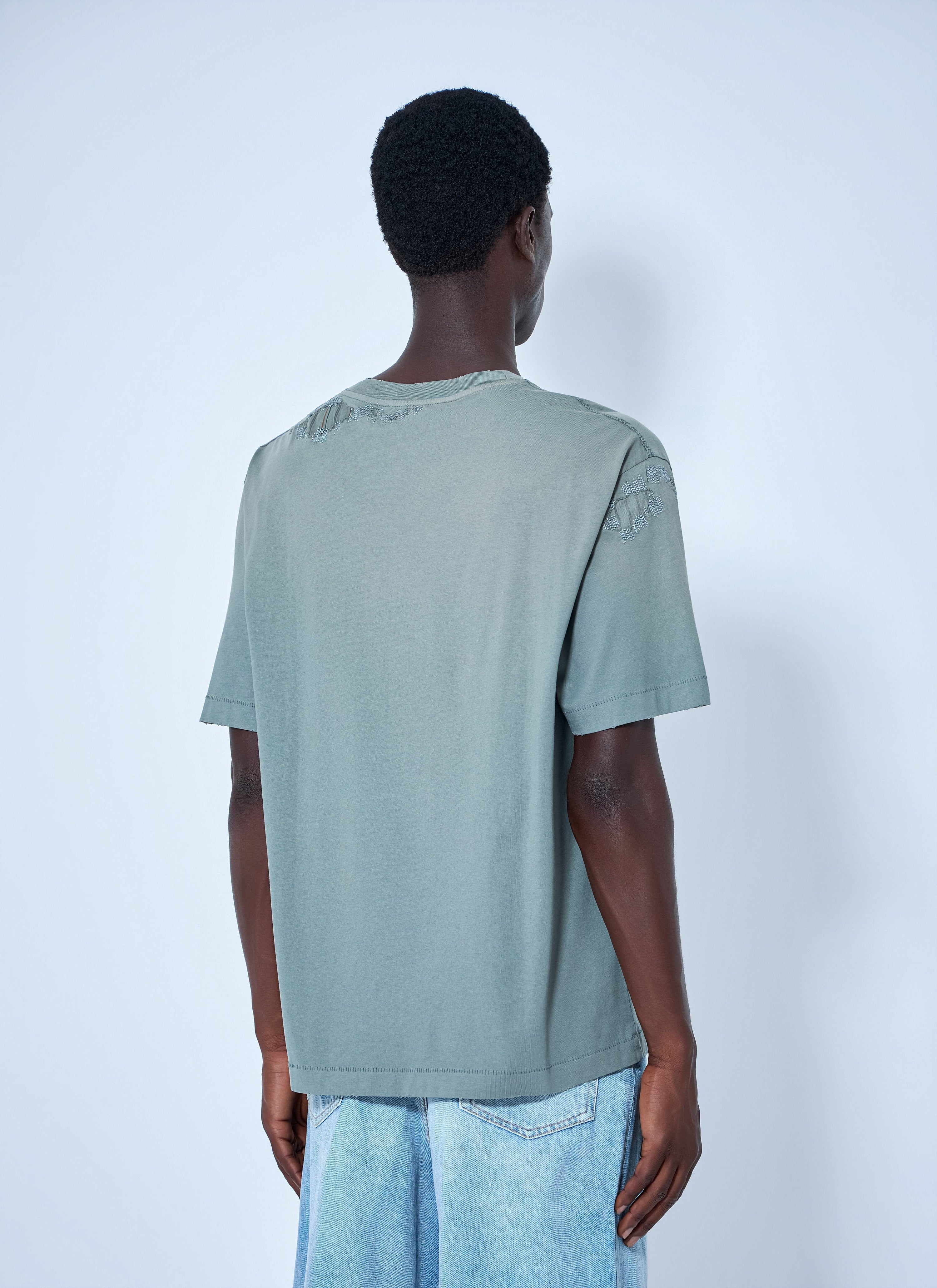 Logo motif cotton t-shirt