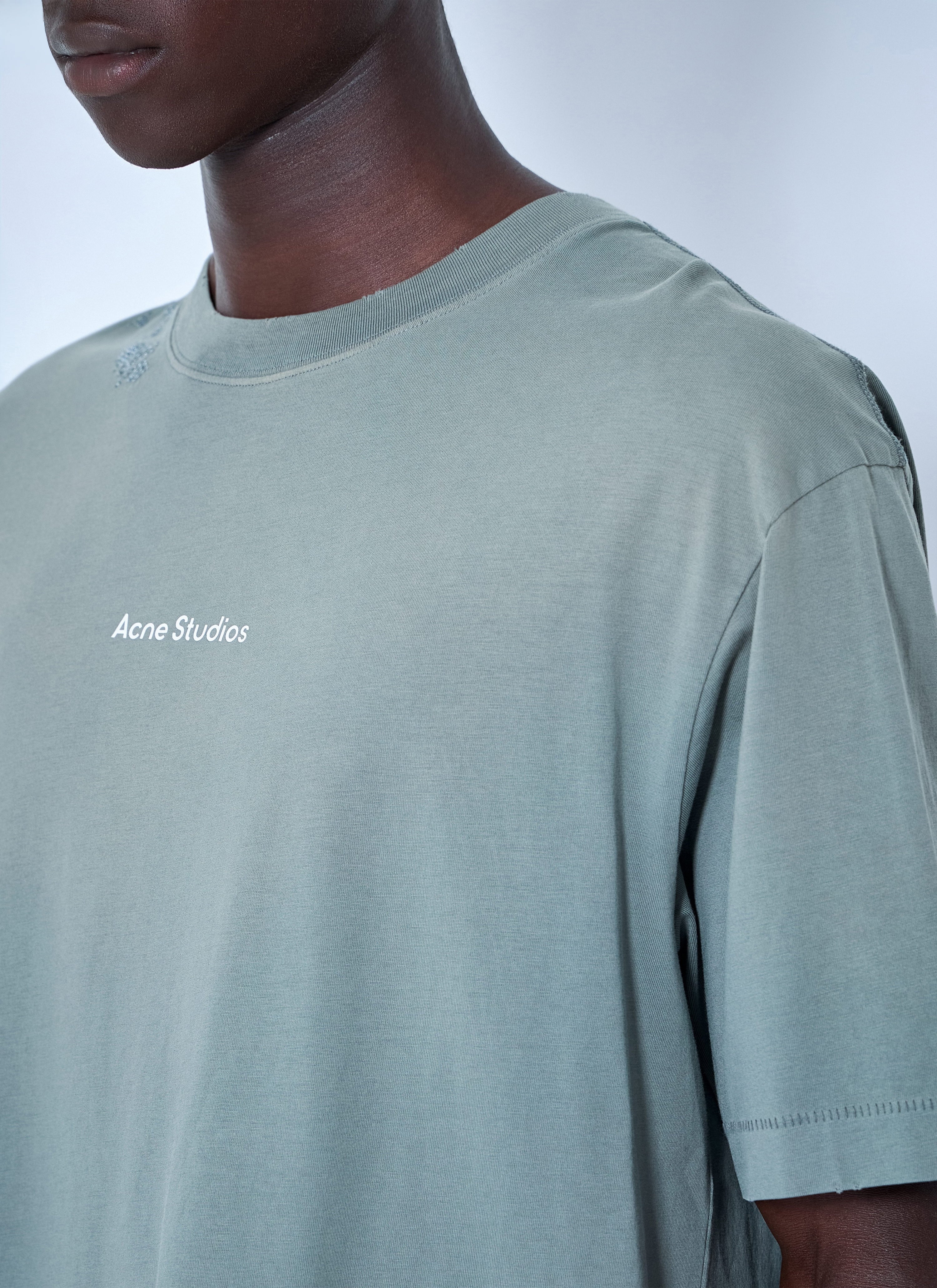 Logo motif cotton t-shirt