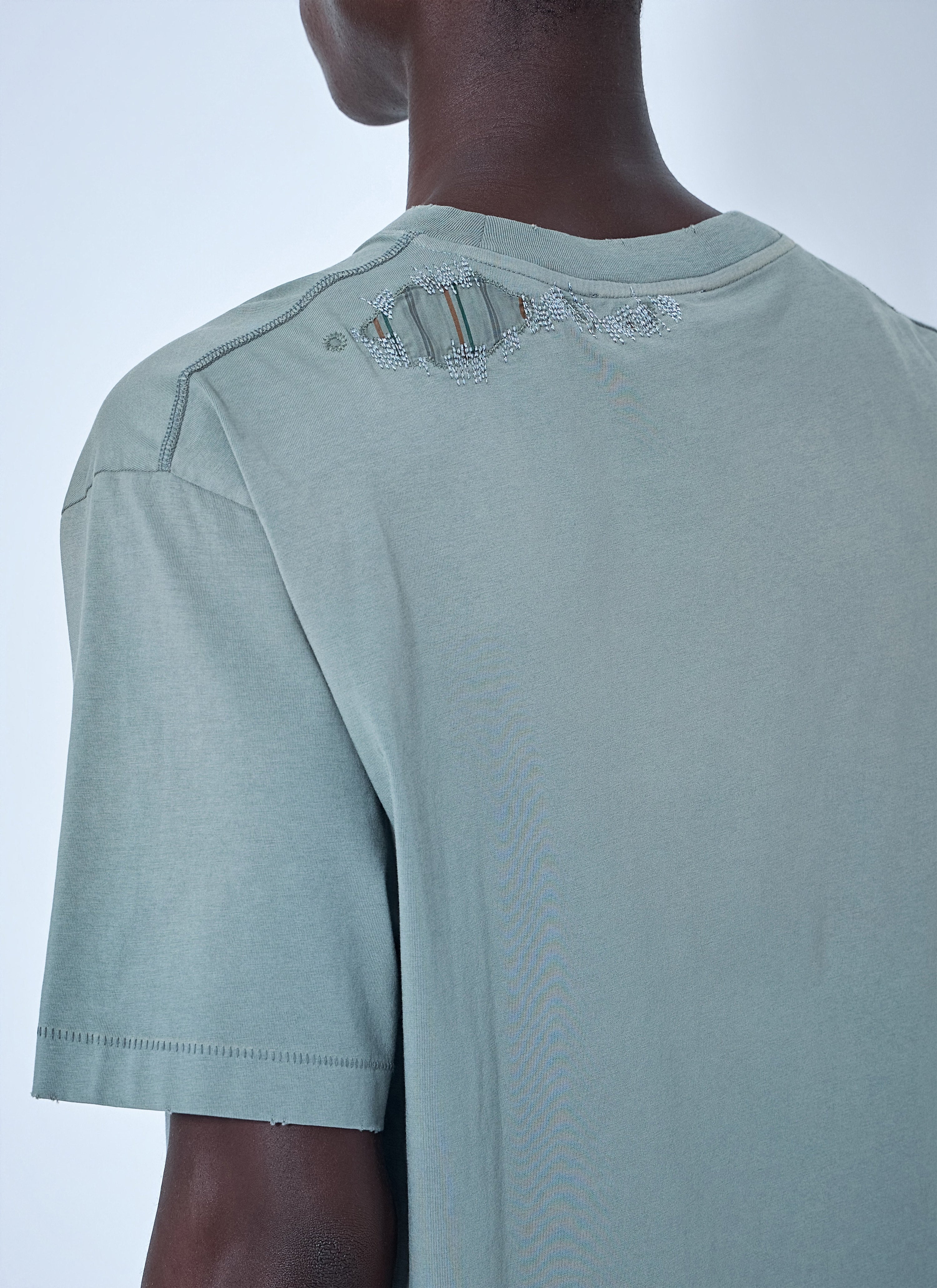Logo motif cotton t-shirt