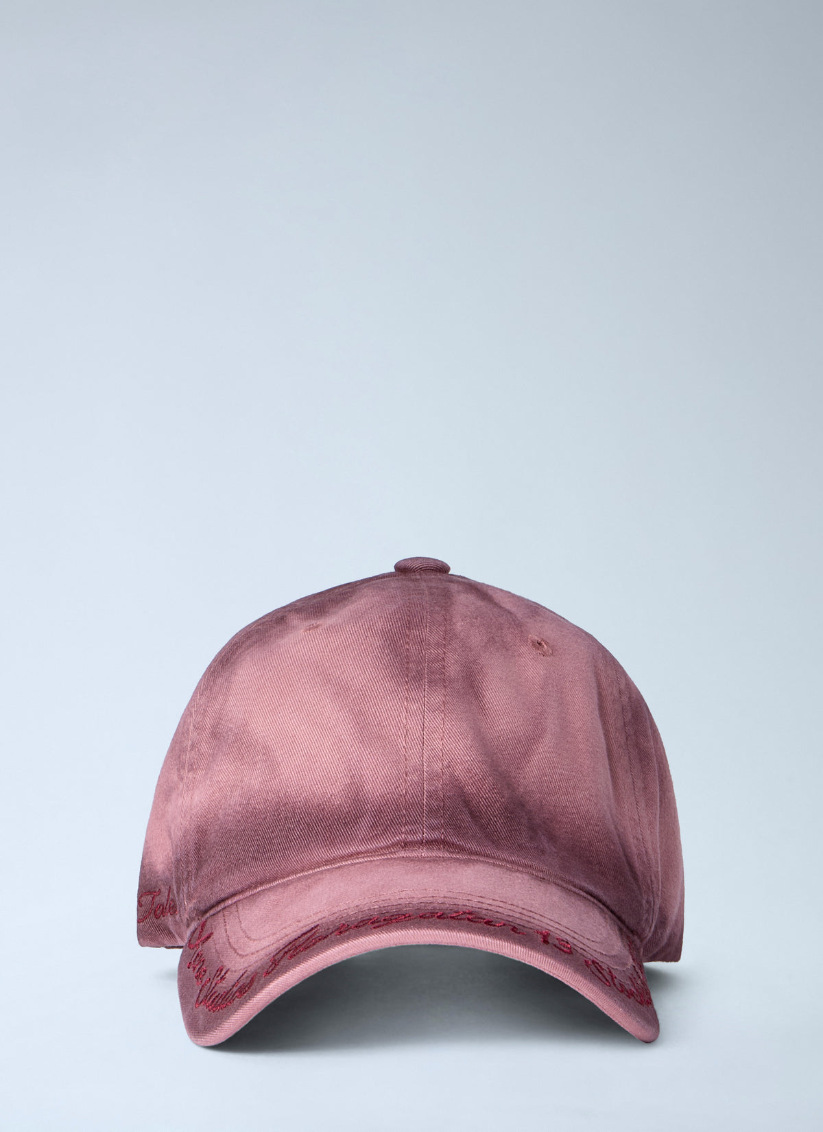 Washed baseball cap
