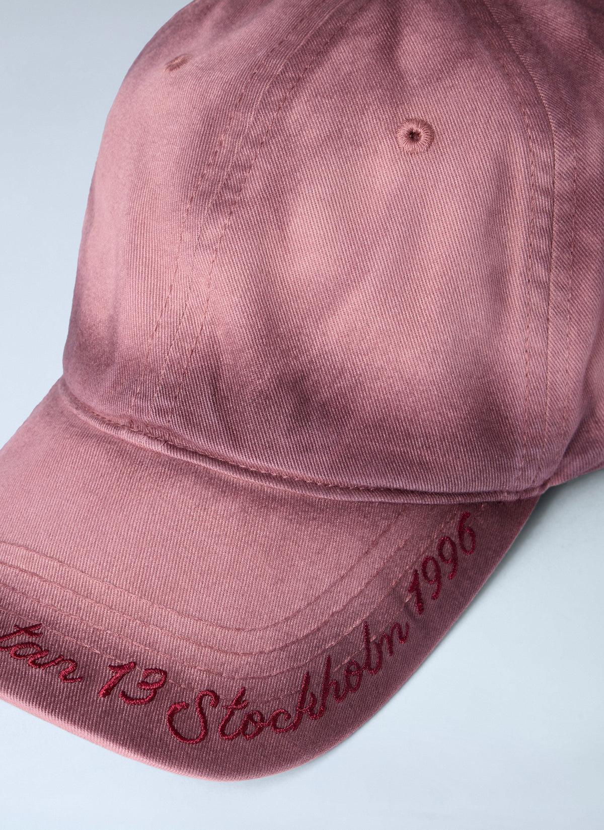 Washed baseball cap