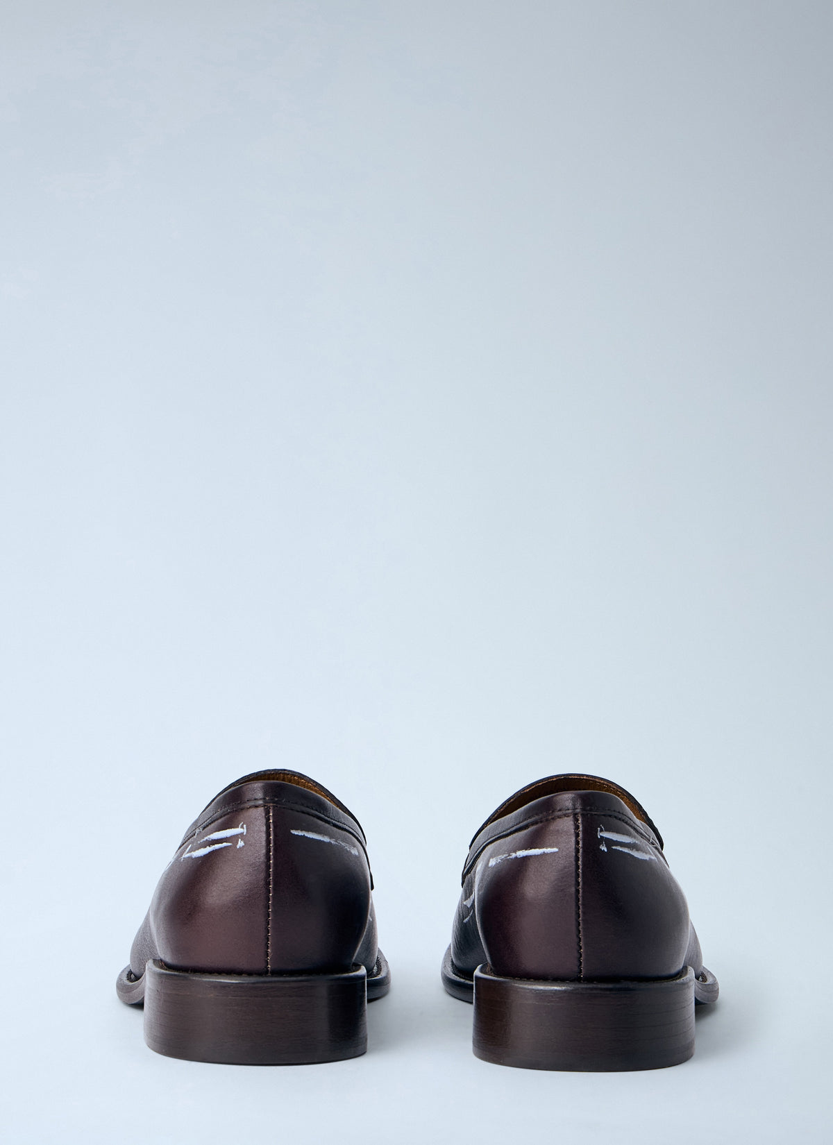Artisan leather loafers
