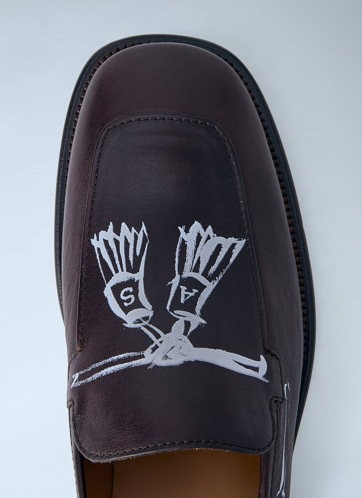 Artisan leather loafers
