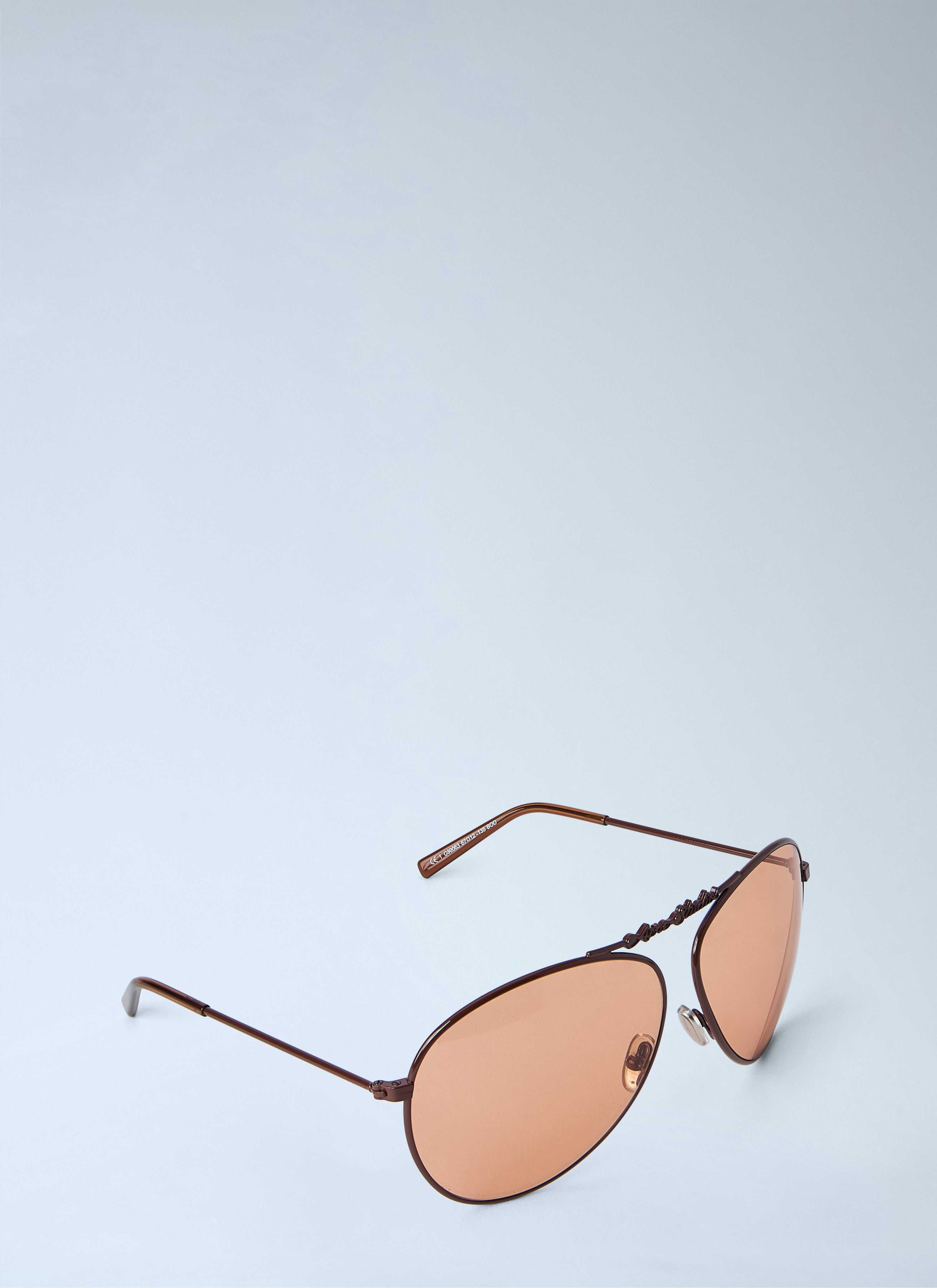 Metal aviator sunglasses