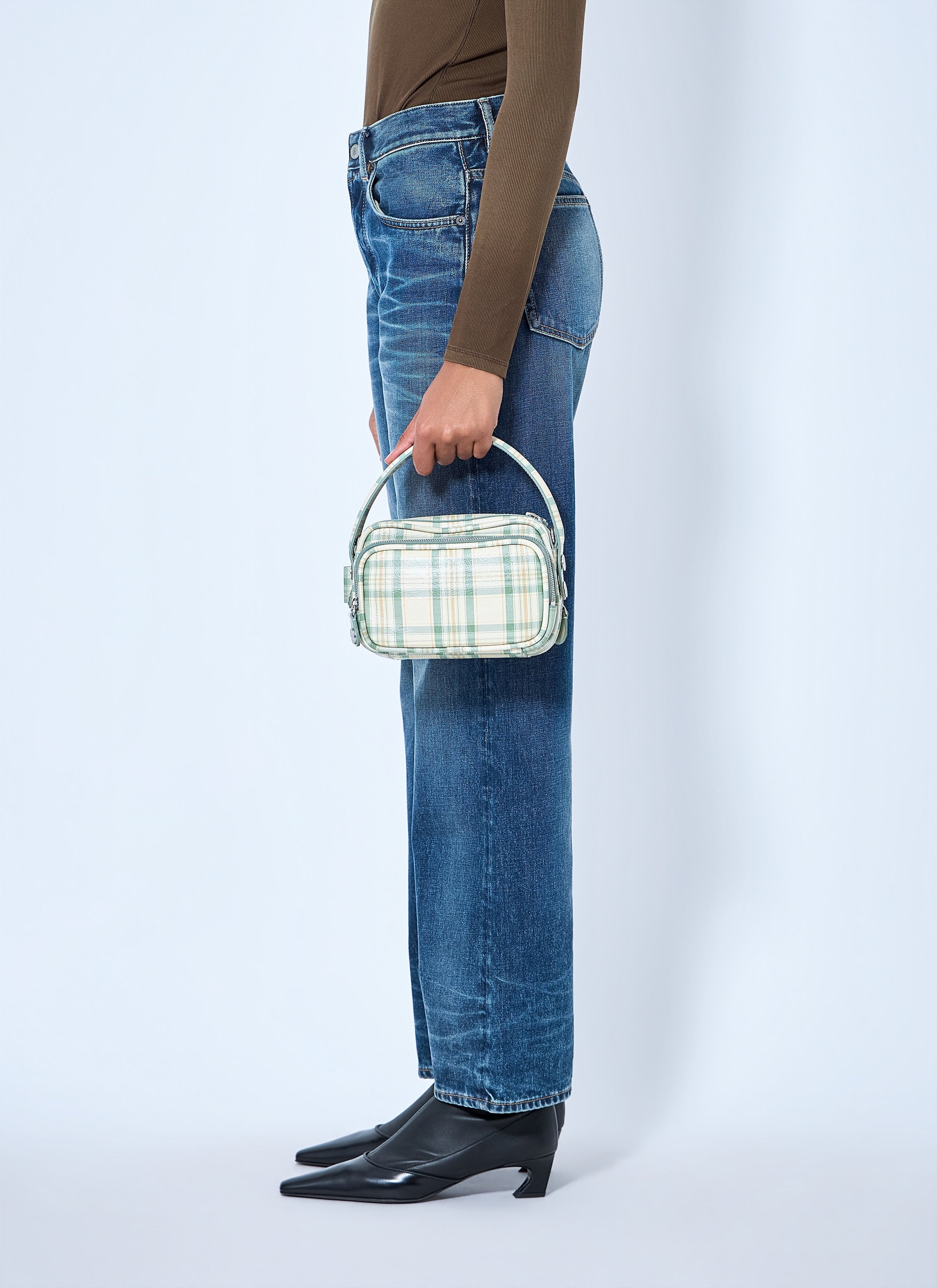 Camero kit check handbag
