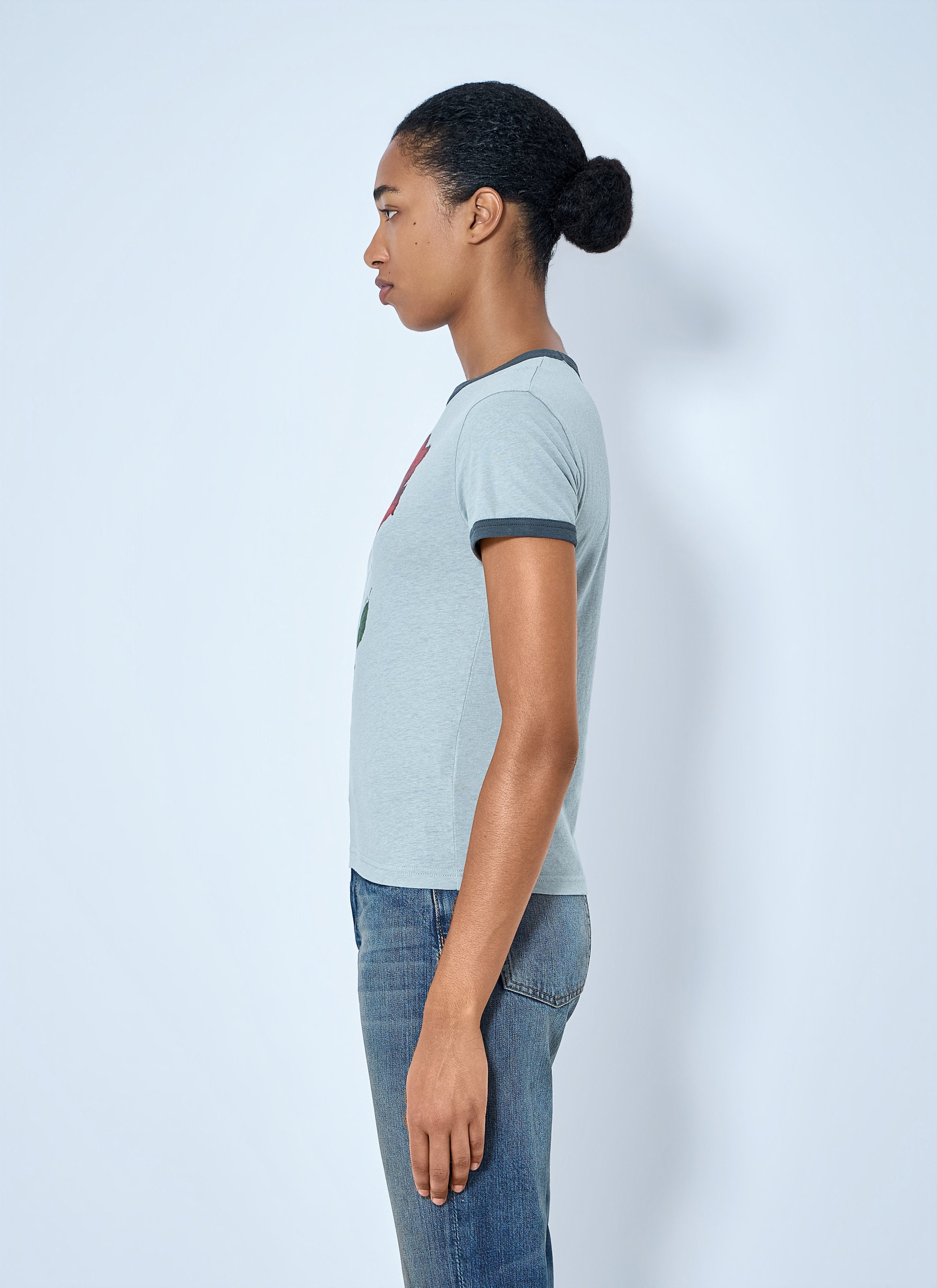 Graphic rose t-shirt