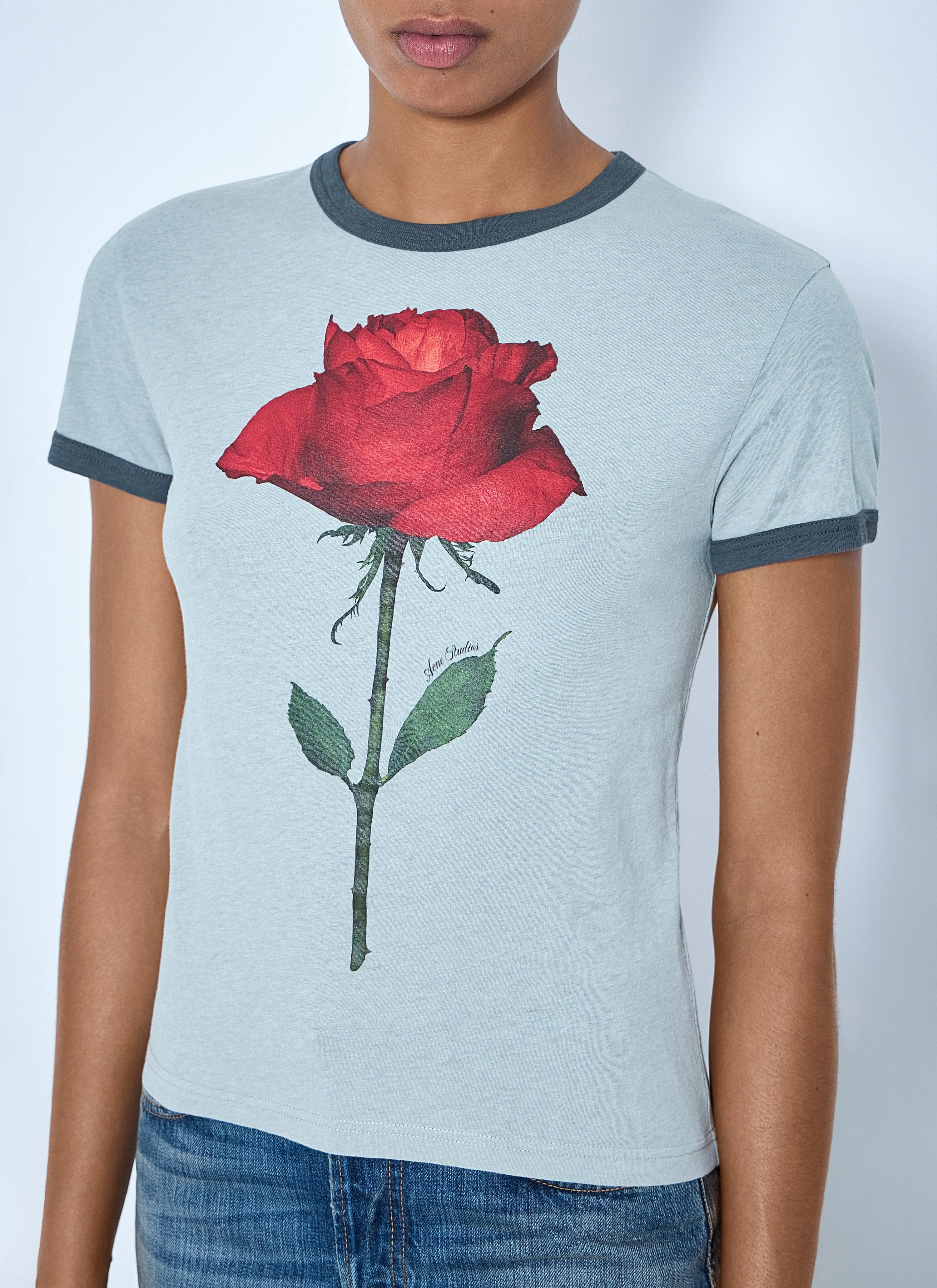 Graphic rose t-shirt