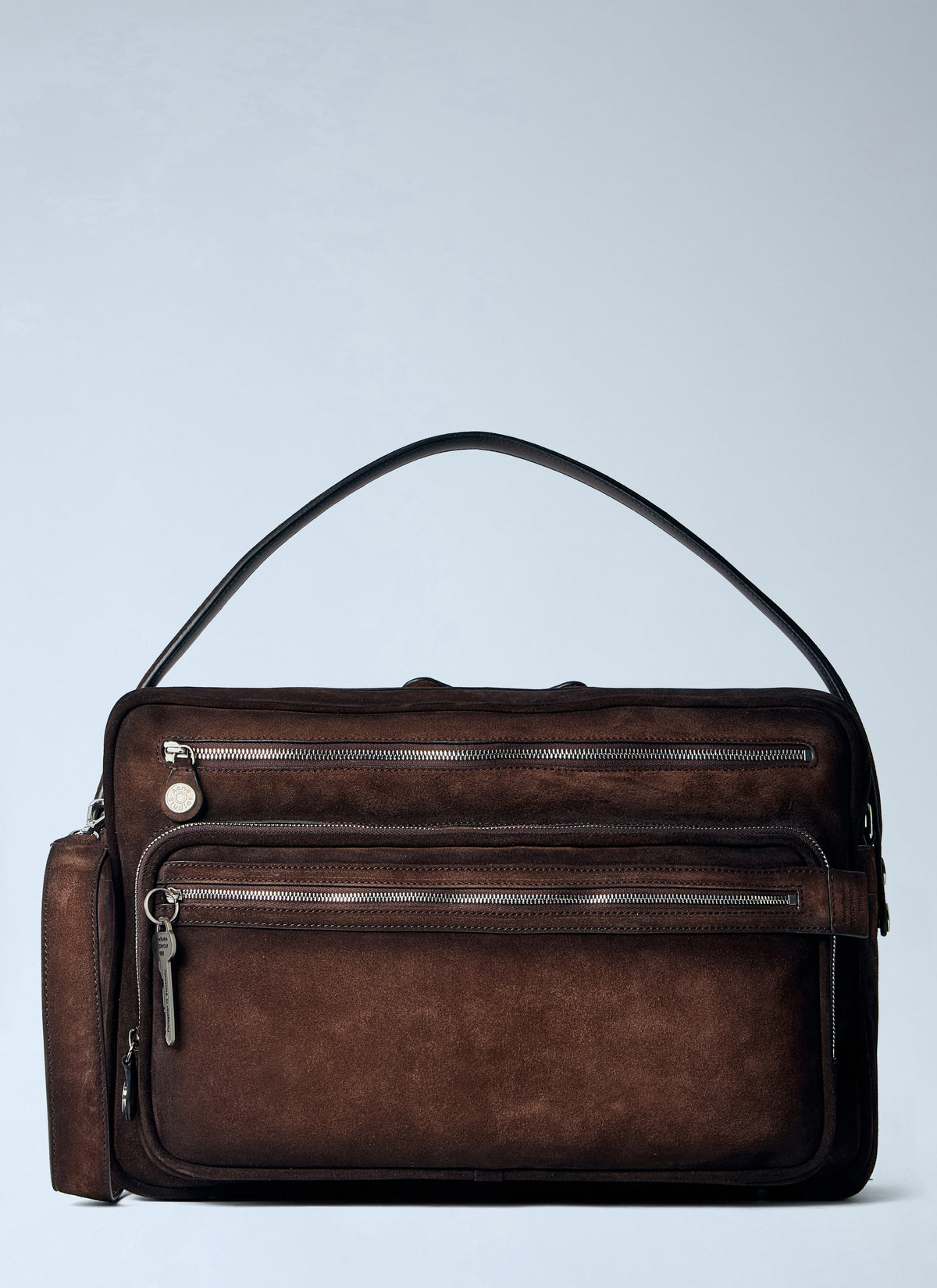 Camero party suede shoulder bag