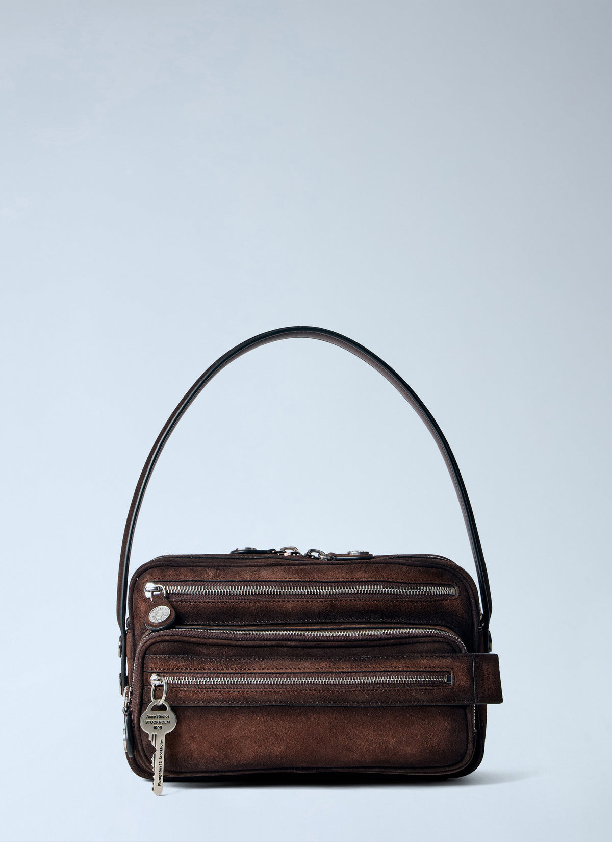 Camero party suede shoulder bag