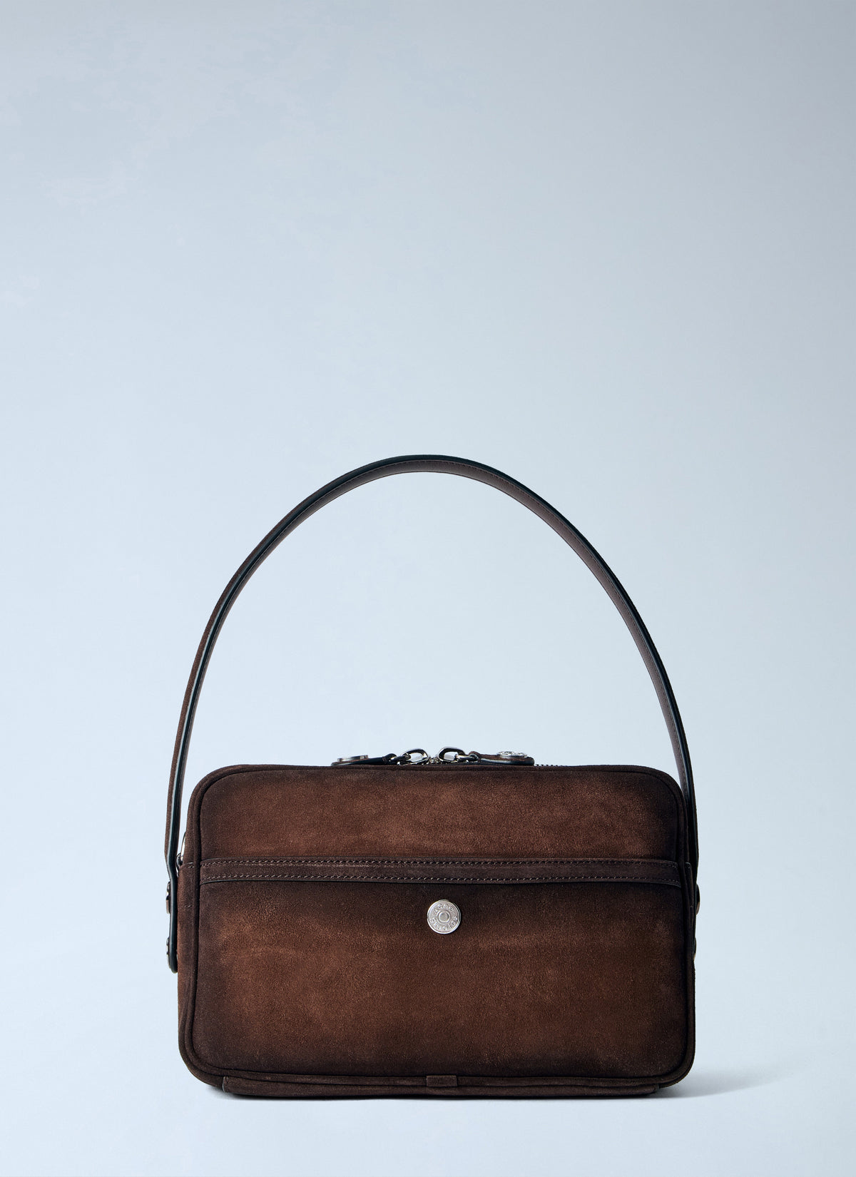 Camero party suede shoulder bag