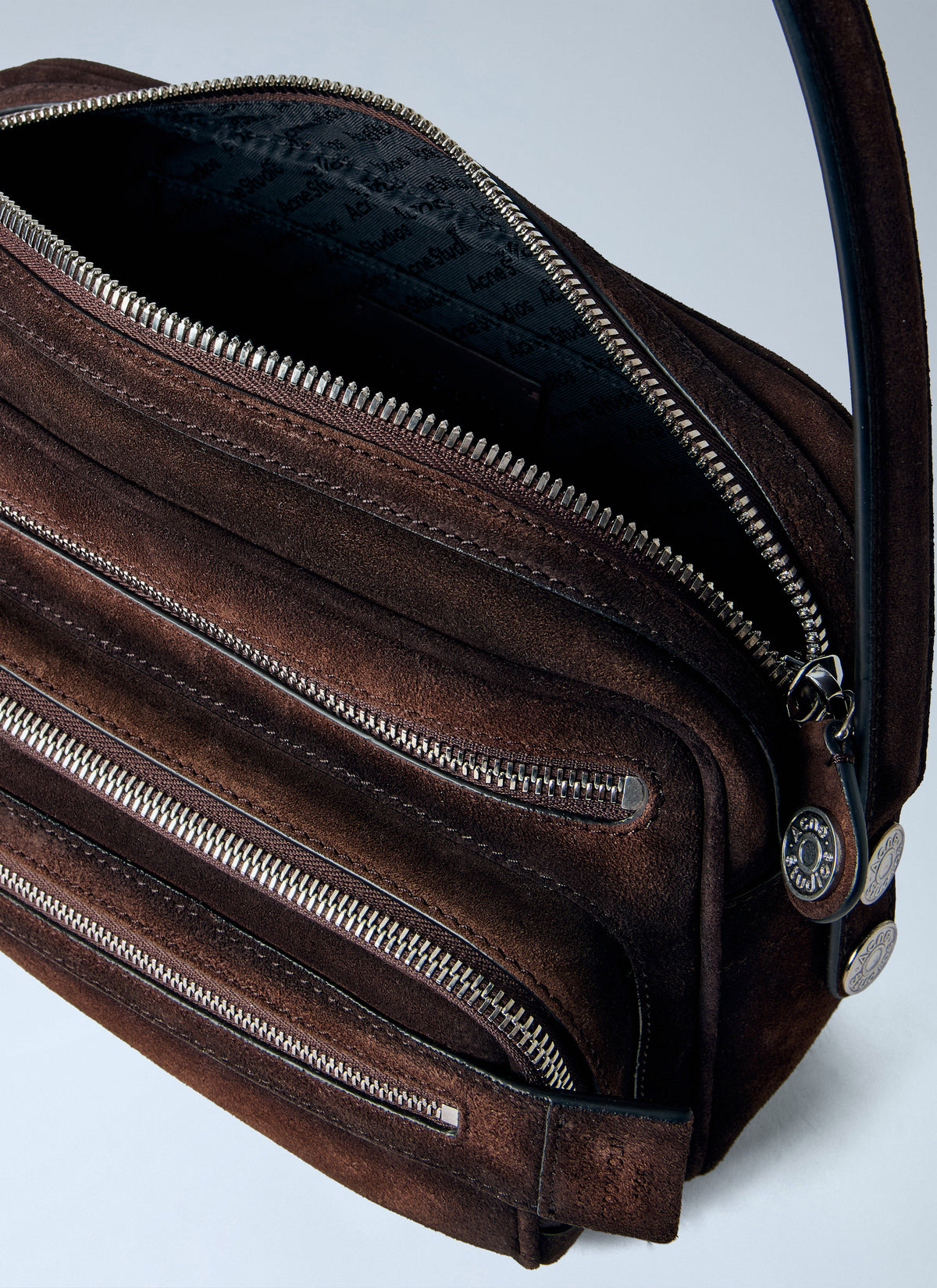 Camero party suede shoulder bag