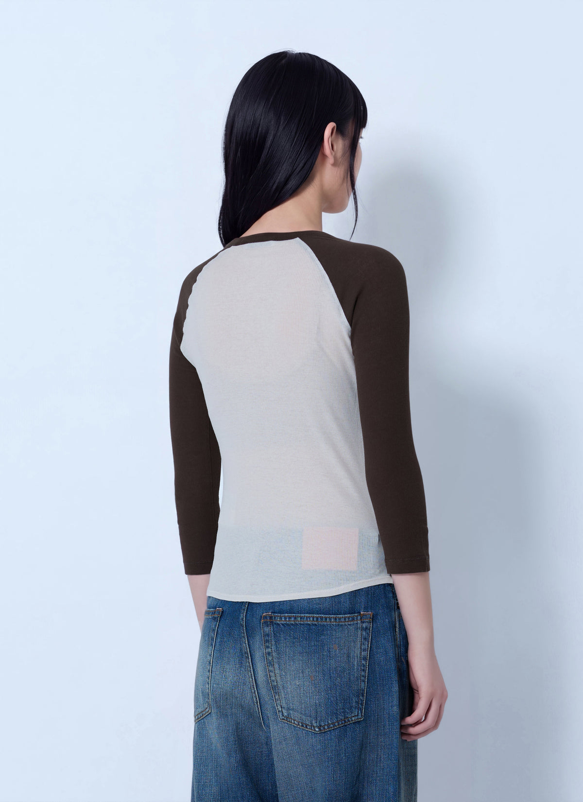 Raglan sleeve graphic t-shirt