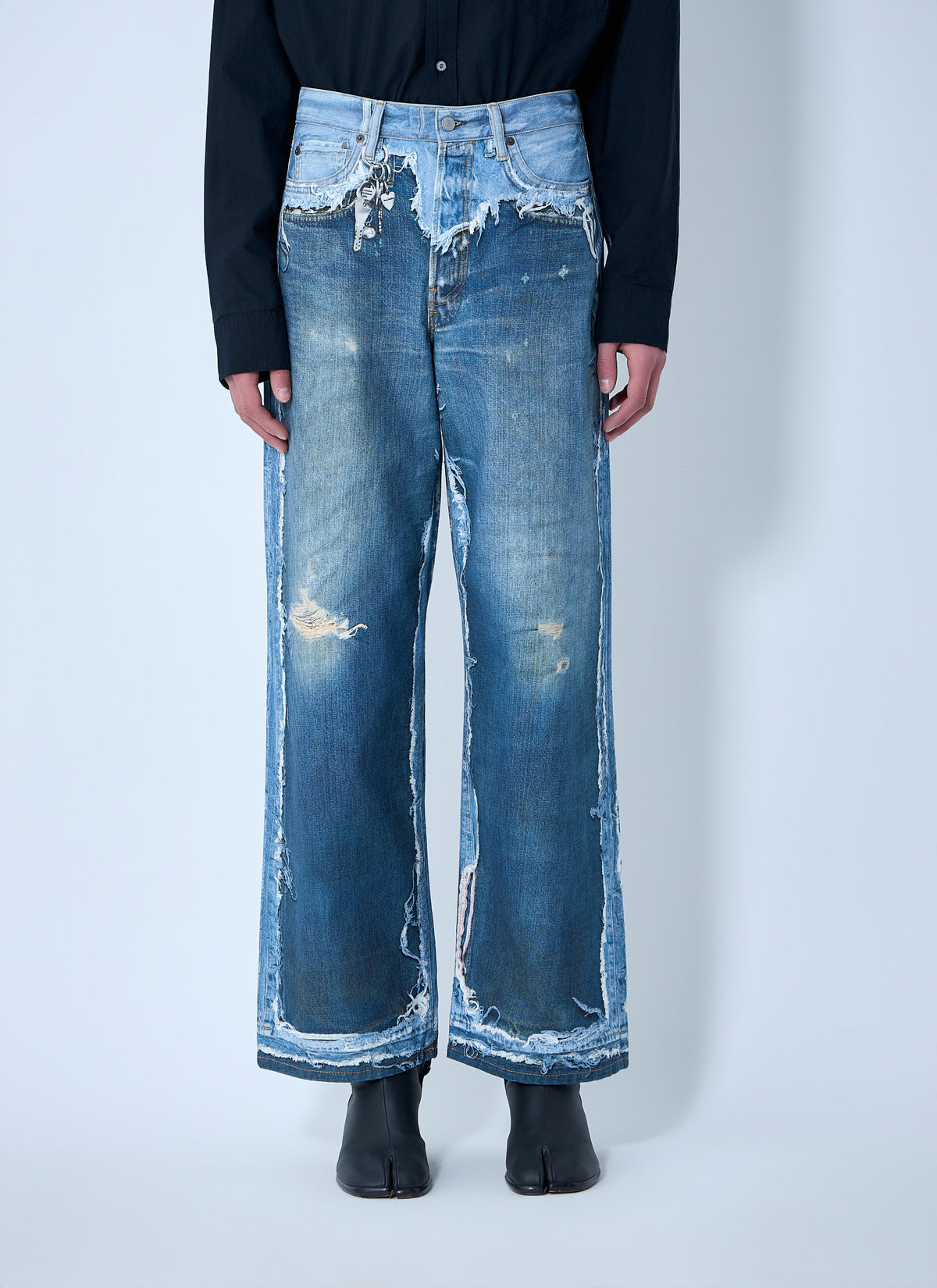 Trompe-l'oeil jeans