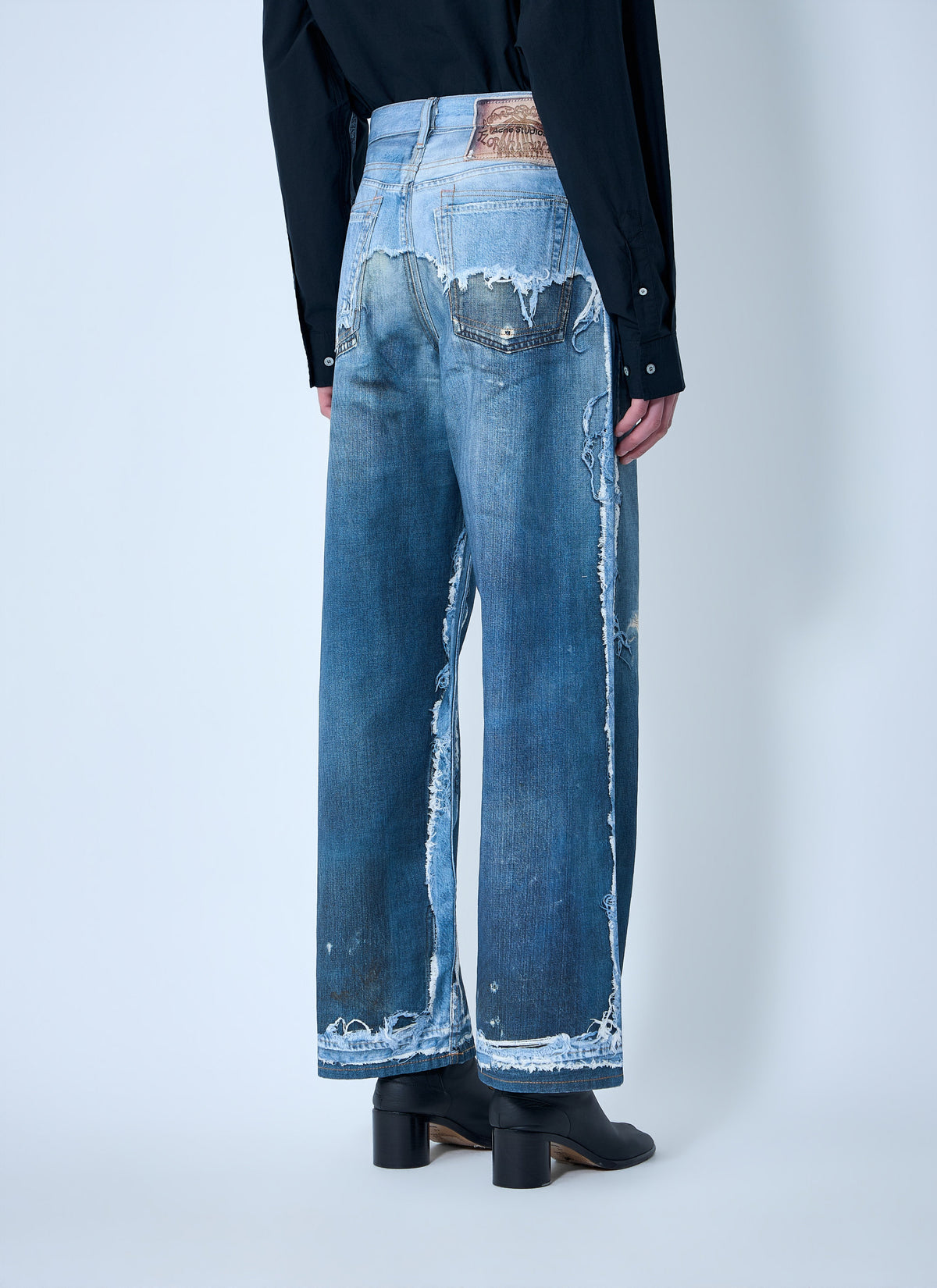 Trompe-l'oeil jeans