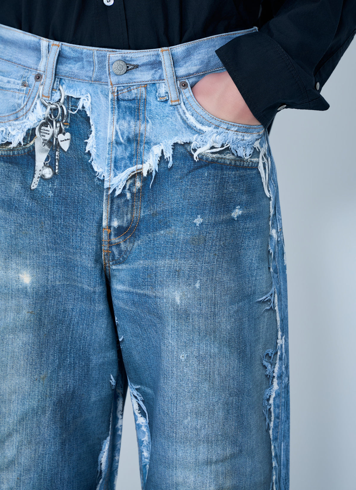 Trompe-l'oeil jeans