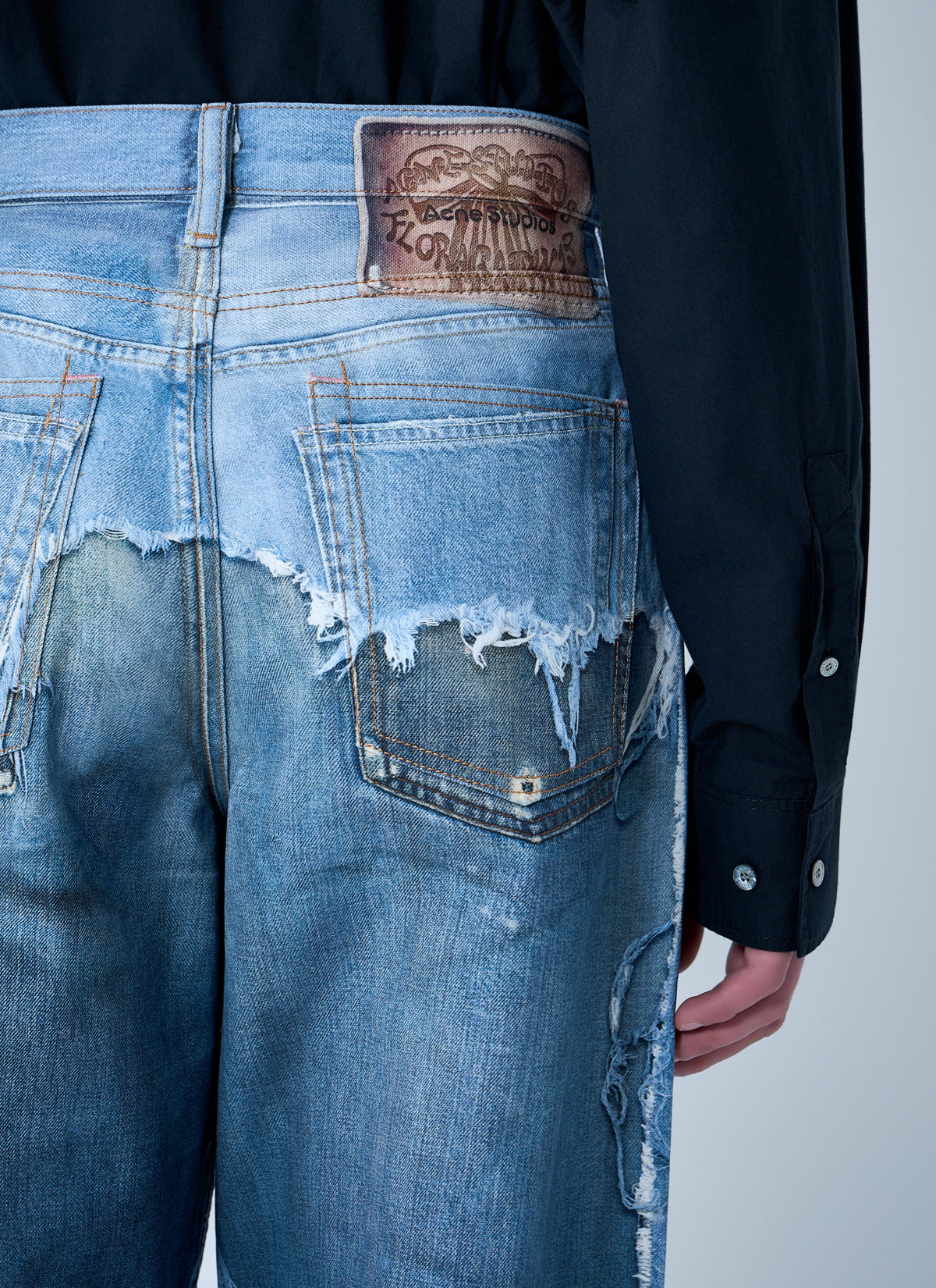 Trompe-l'oeil jeans