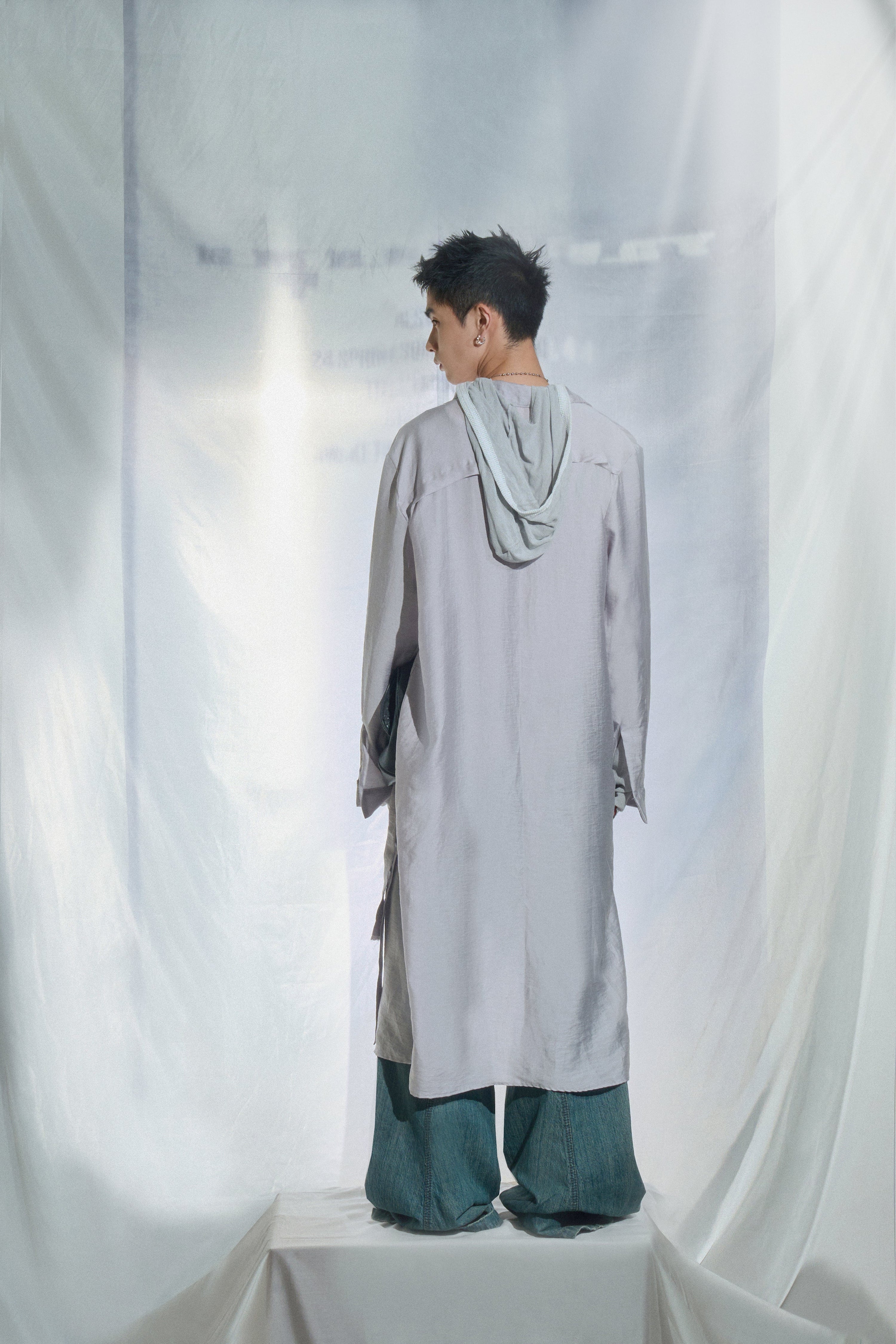 Foldable long shirt