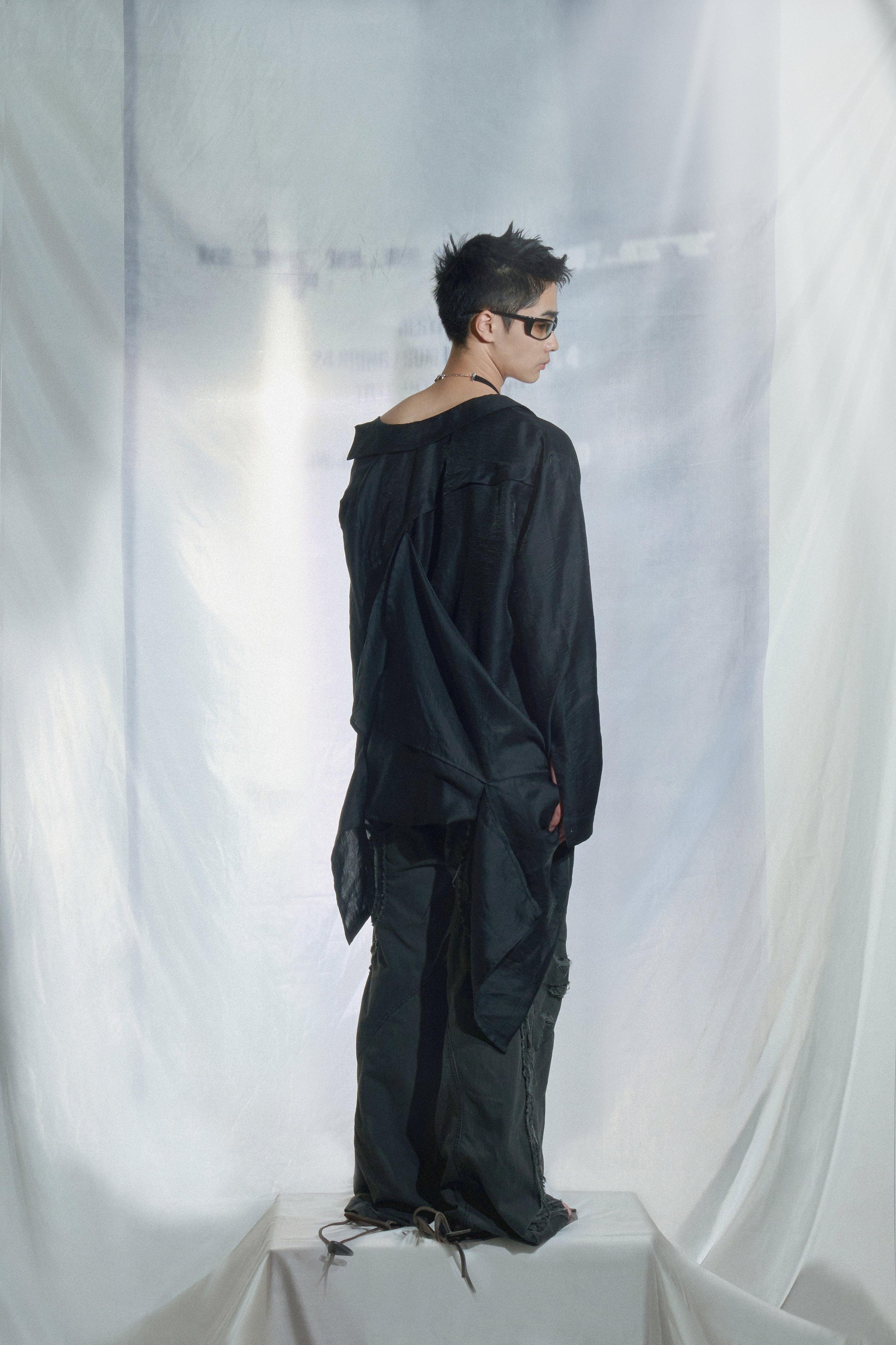 Foldable long shirt