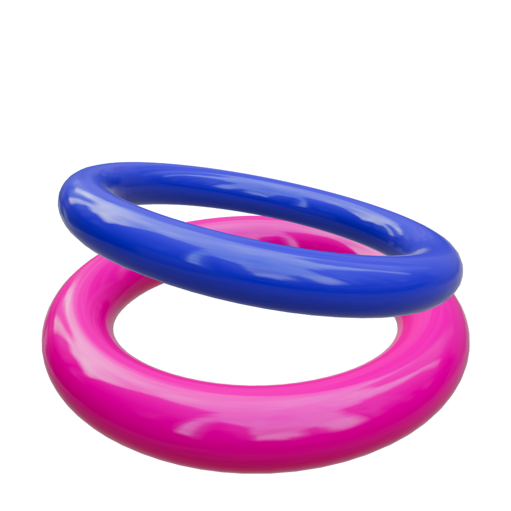 Charlotte ring double color