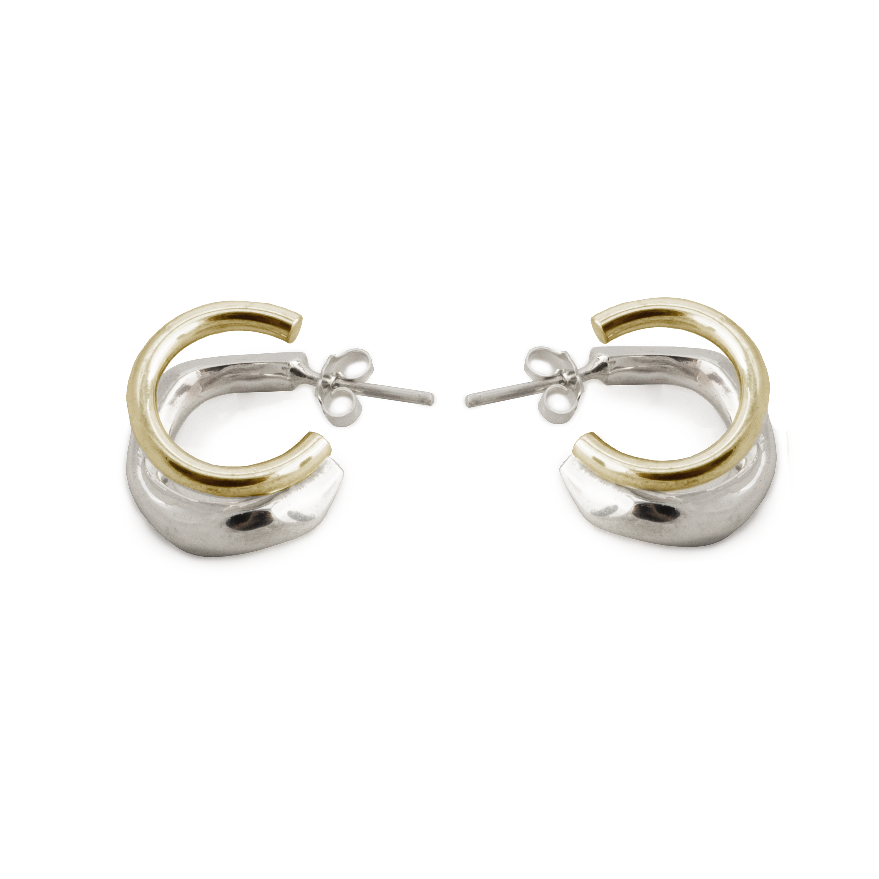 Molten double earring