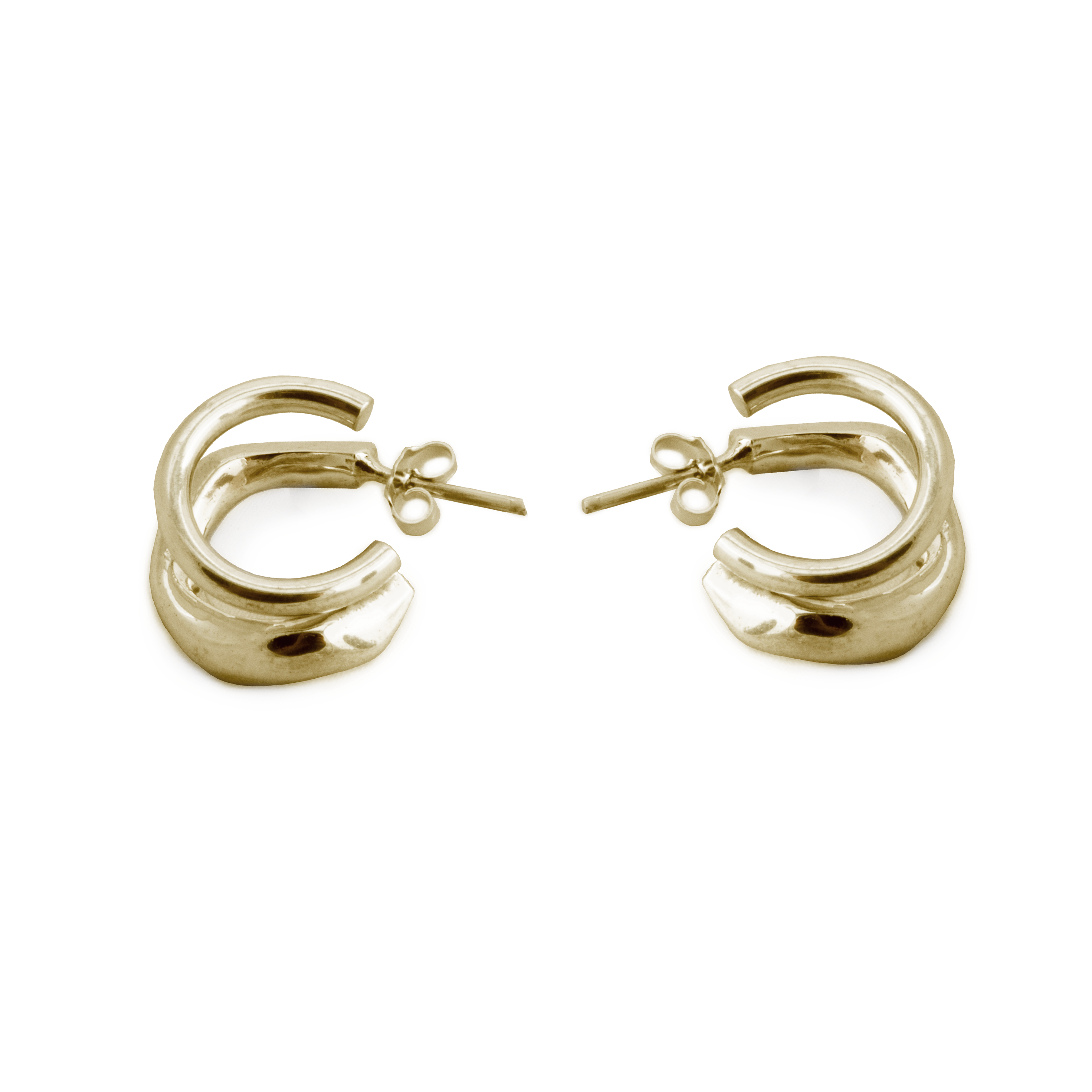 Molten double earring