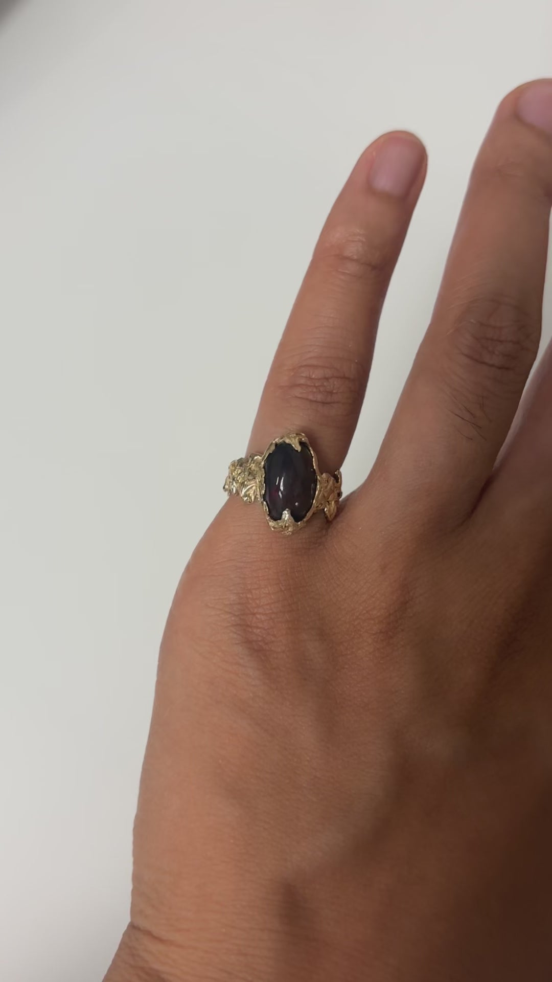 Irradiate ring - gold size h
