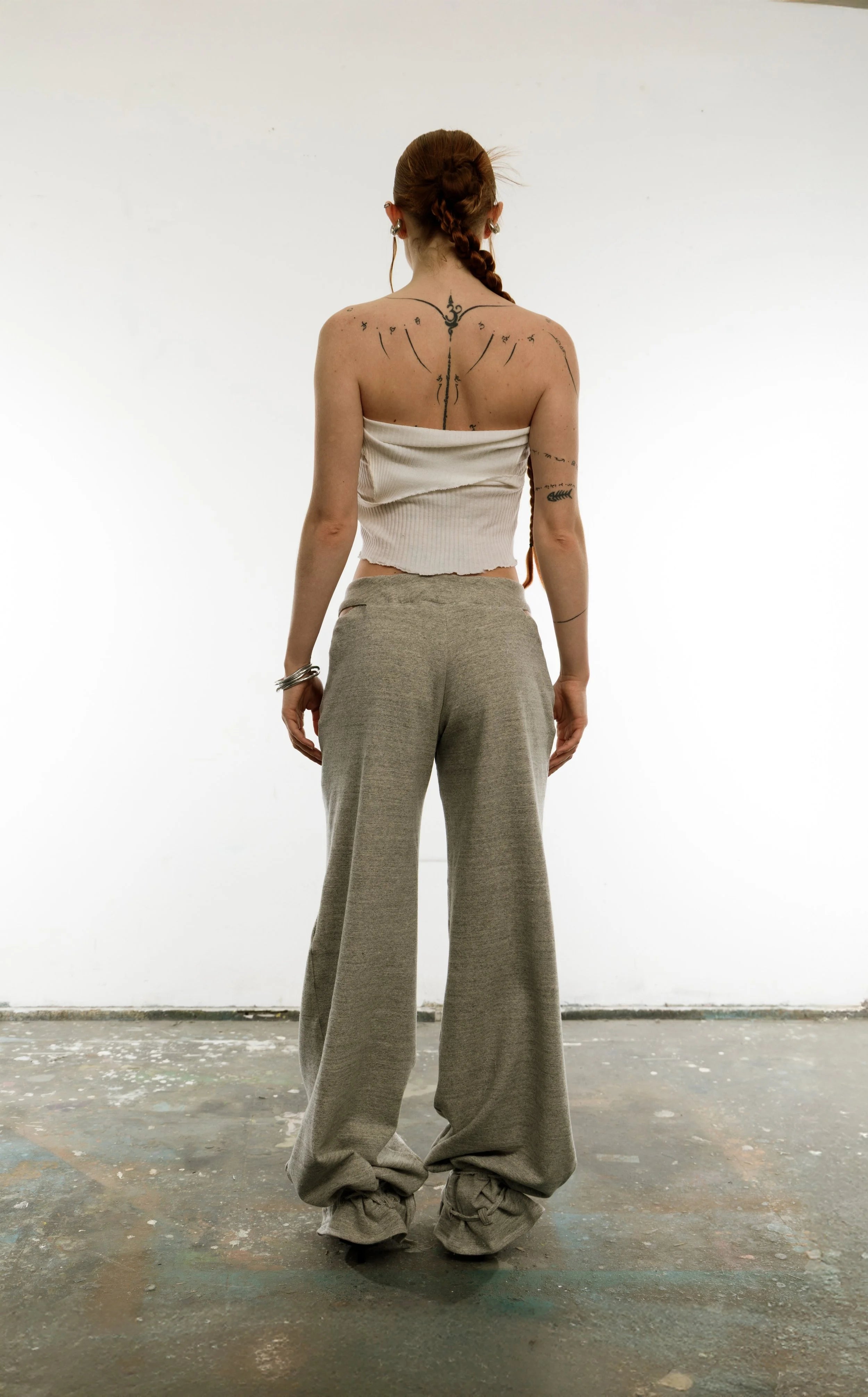 Signature sweatpants- grey