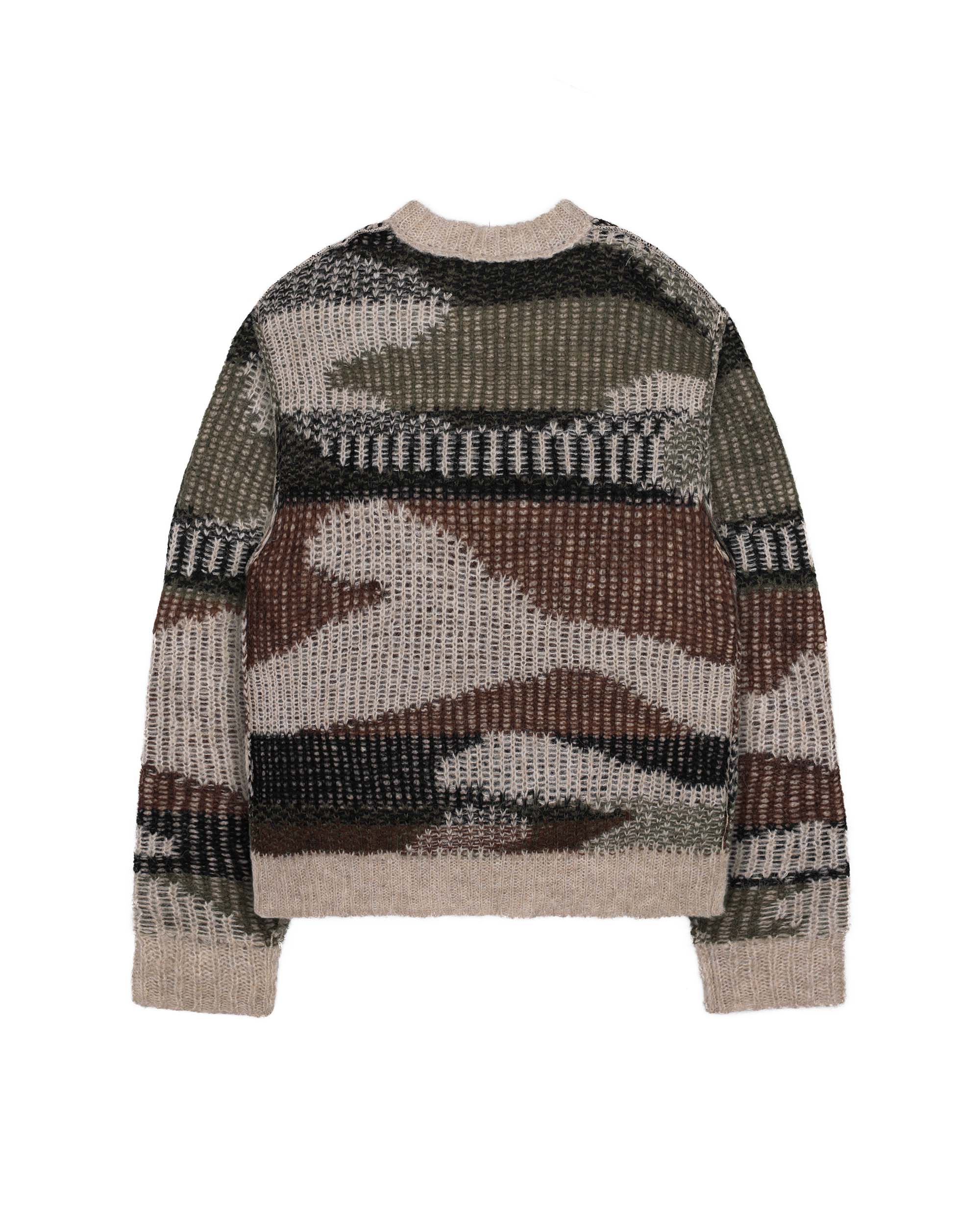 Camo alpaca sweater