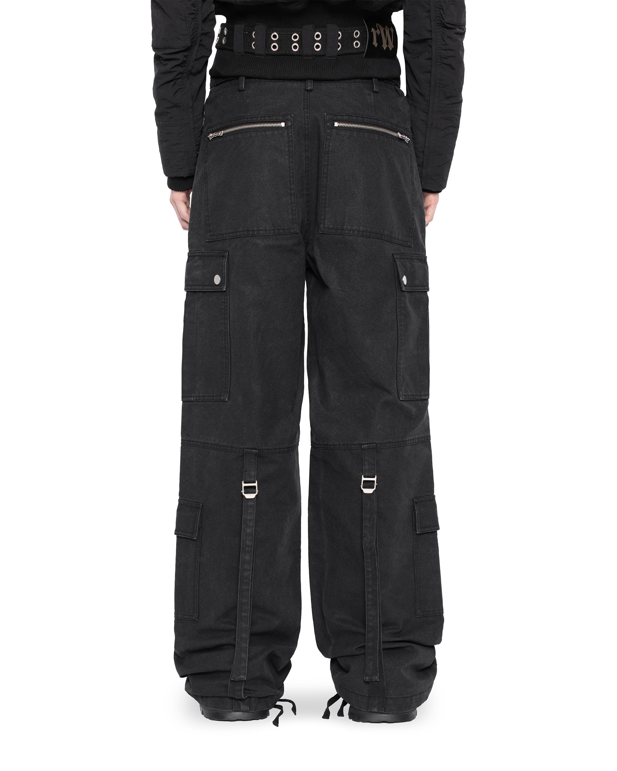 Cargo coated pants
