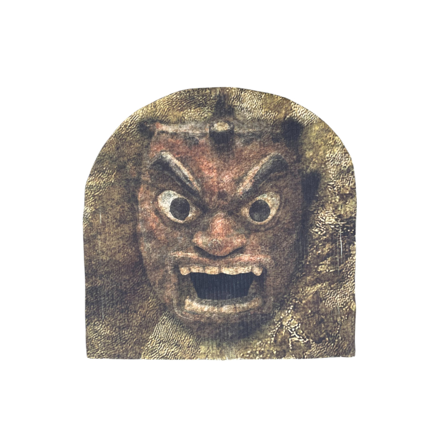 Wood carving summer beanie