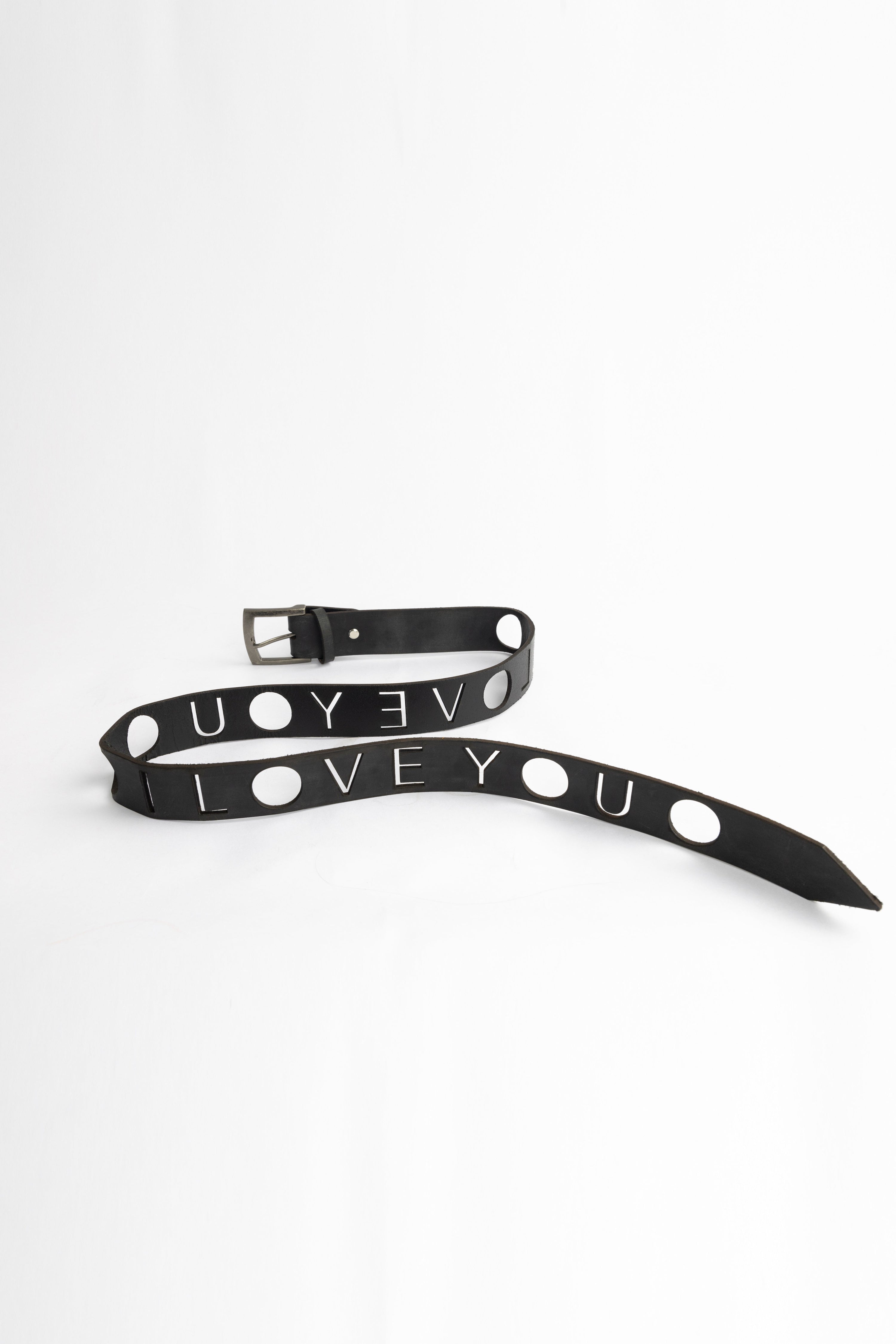 'i love you' belt
