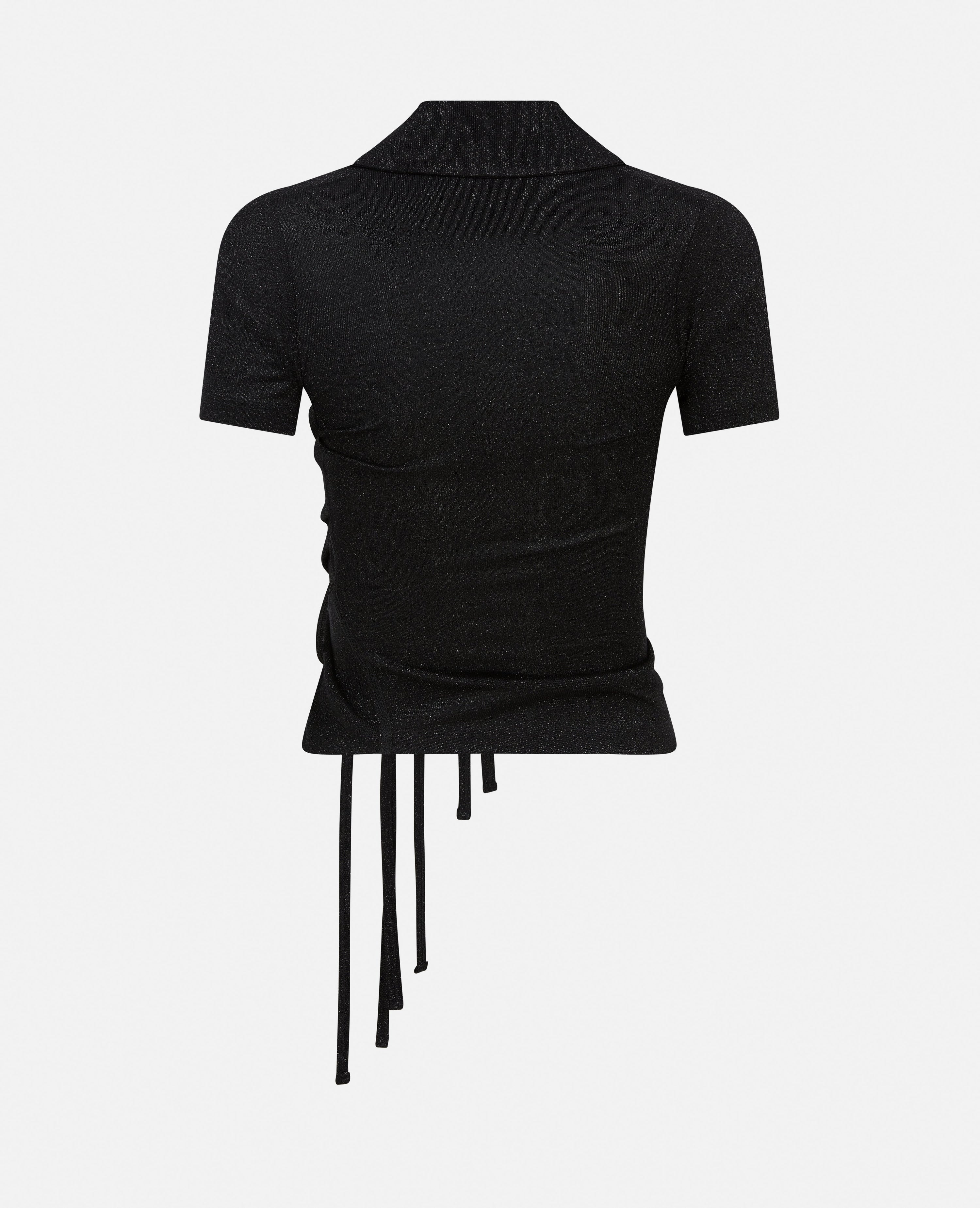 Niko shirt lurex black