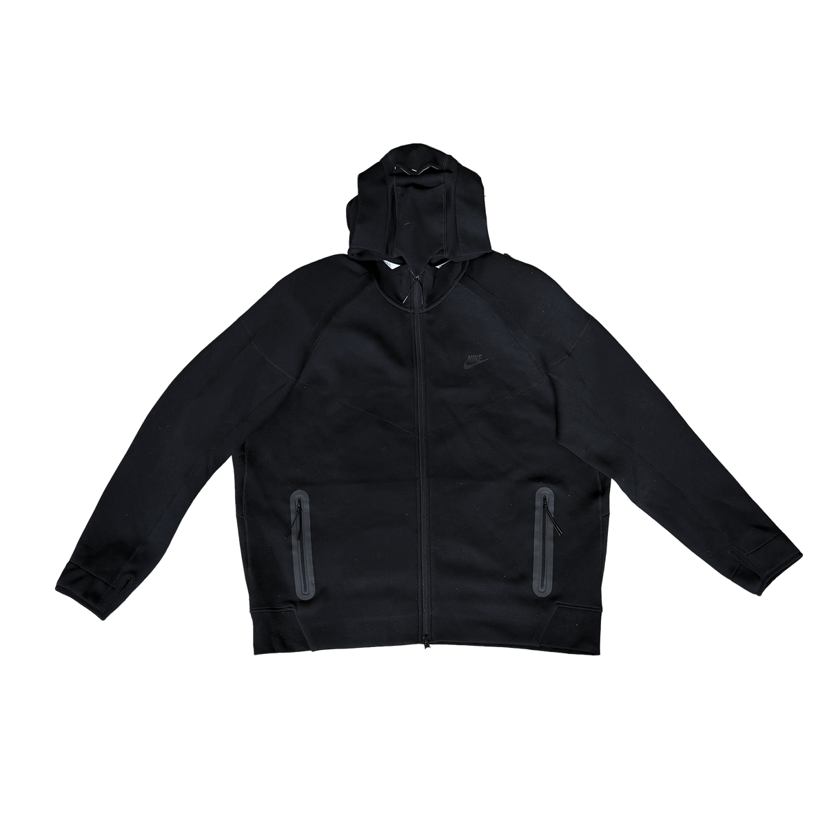 Techyfleece hoodie - black