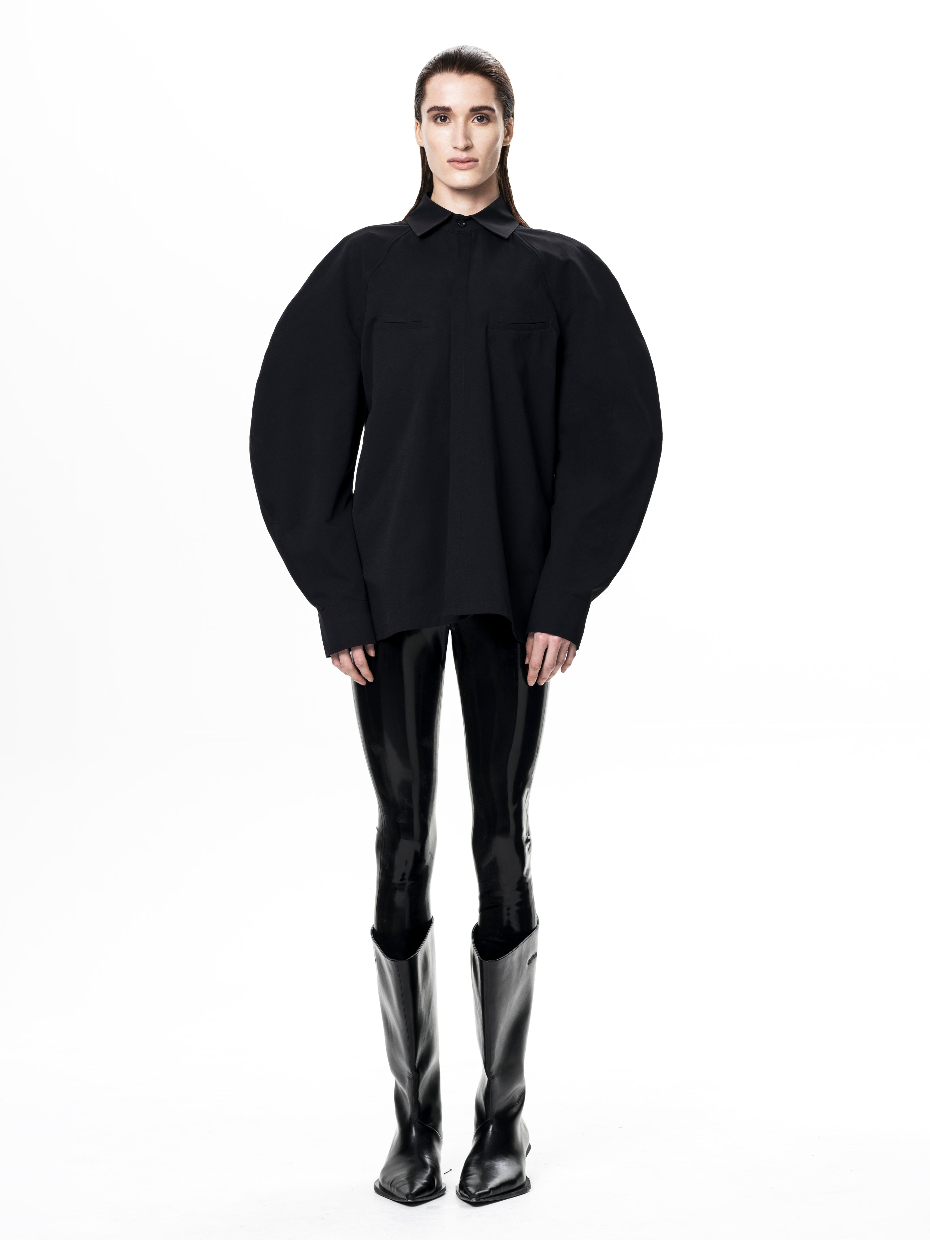 Black circle shirt