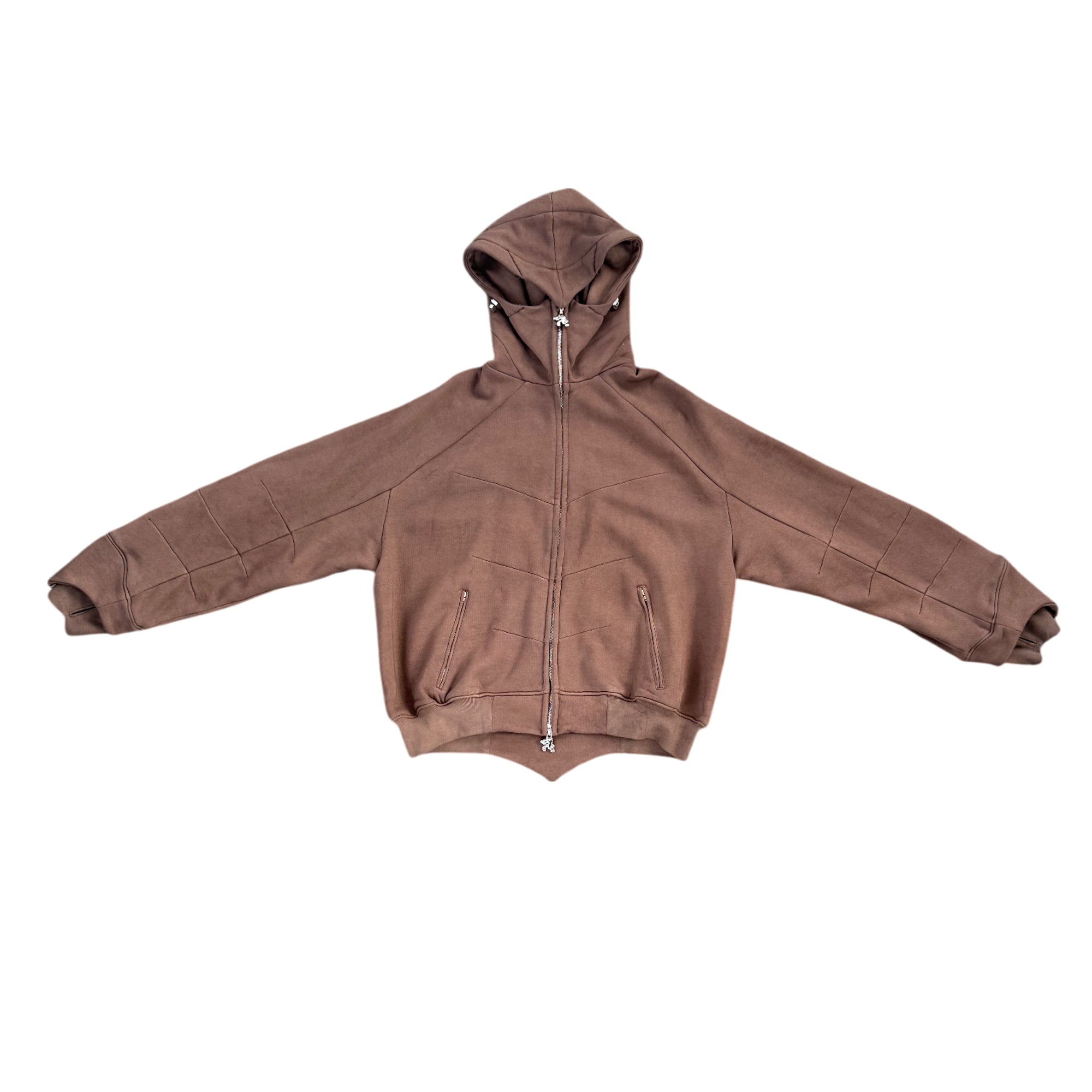 Exoskeletal hoodie