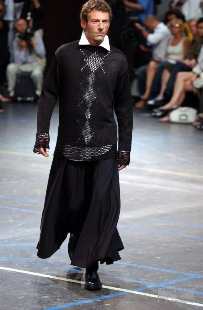 Yohji yamamoto pour homme s/s 2004 long knit