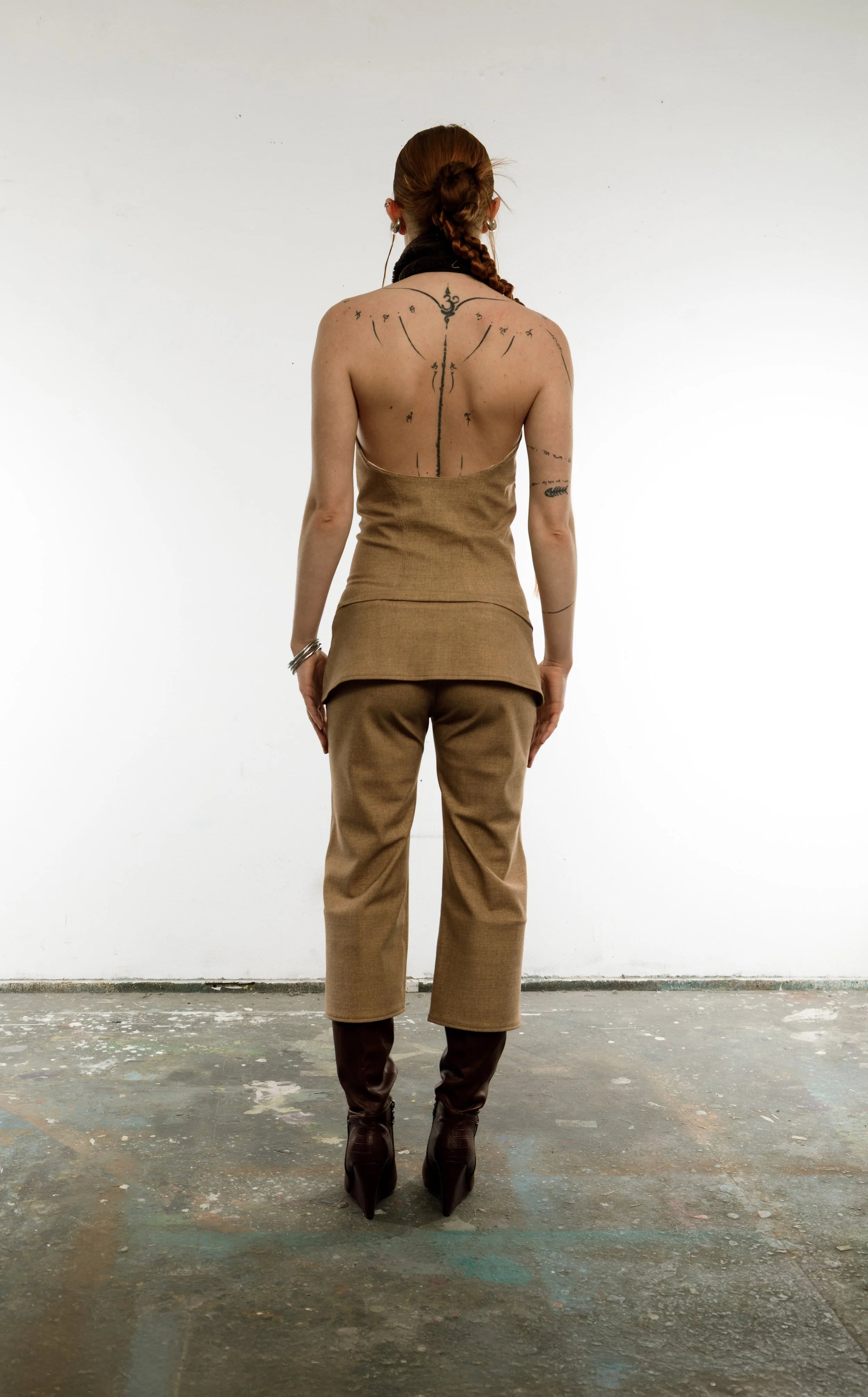 Skirt capri pants