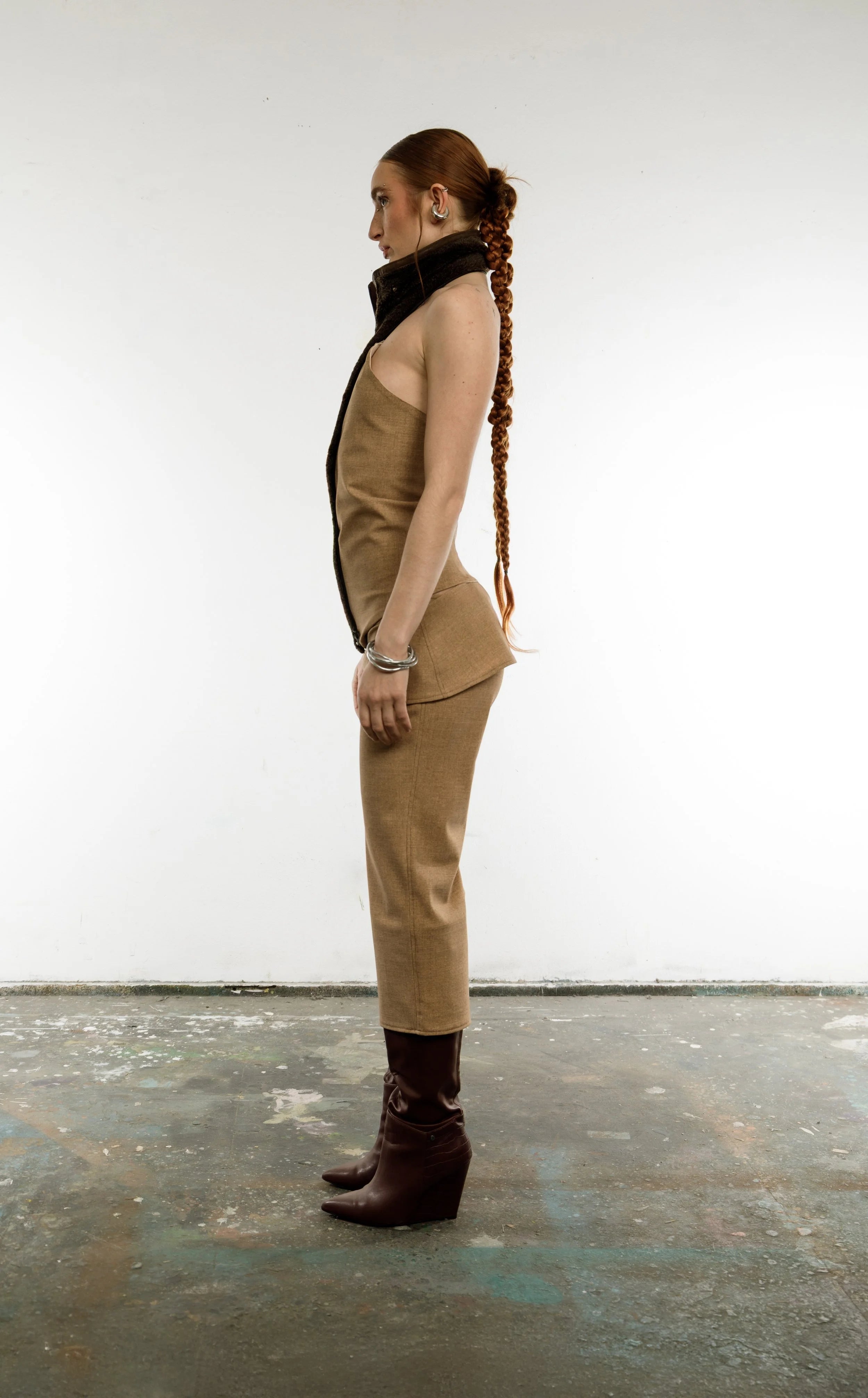 Skirt capri pants