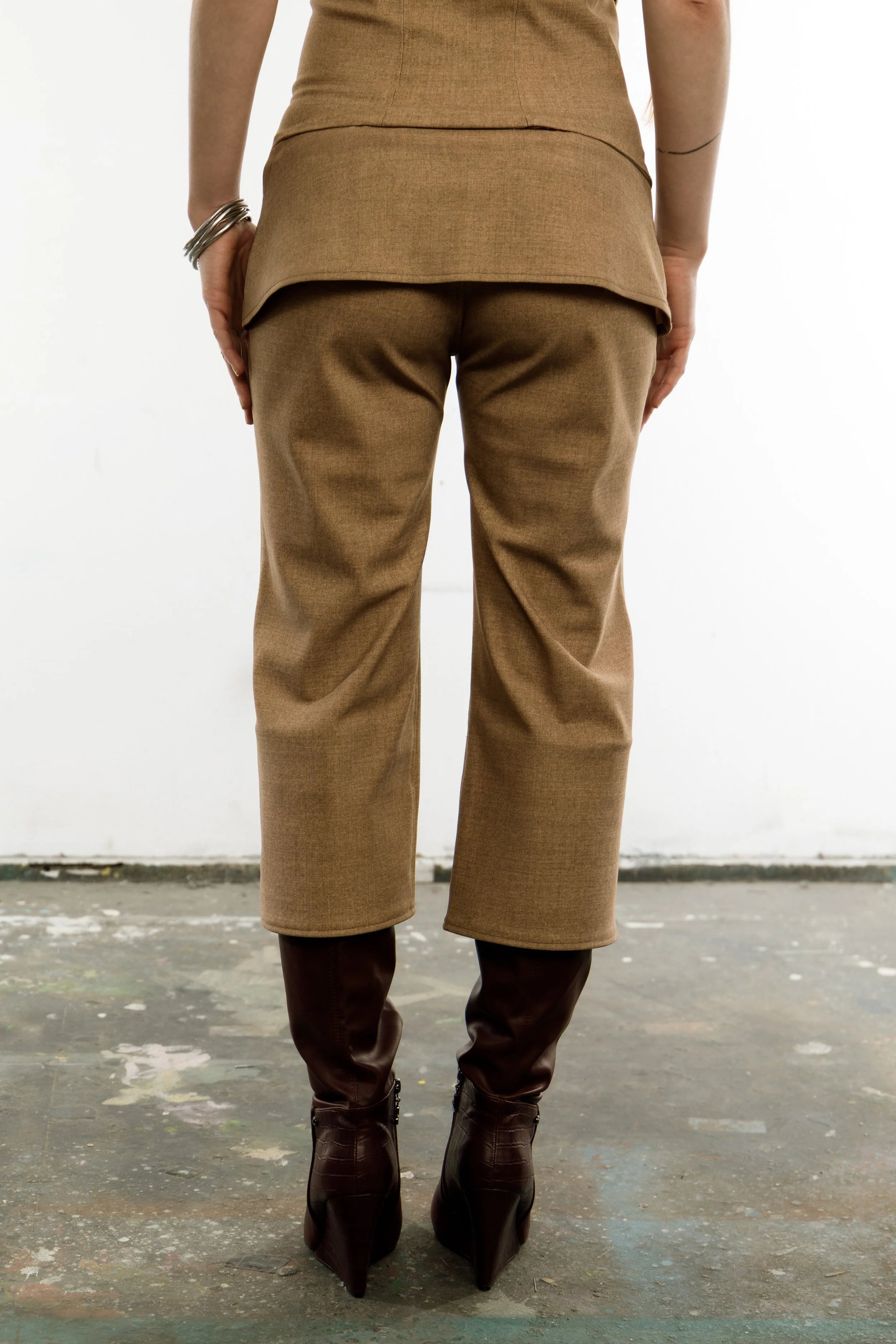 Skirt capri pants