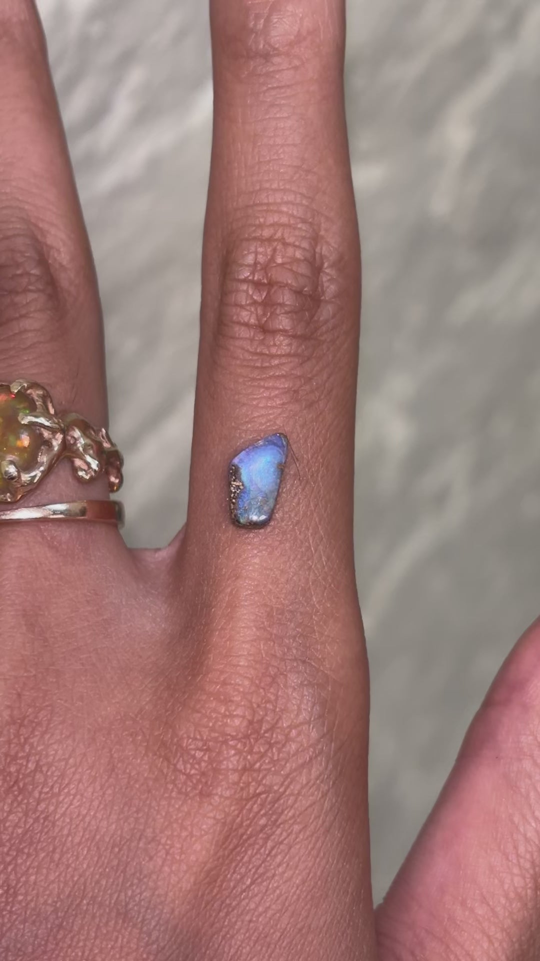 Itty bitty ring - choose your stone