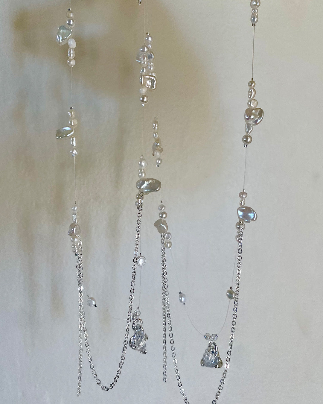 Celestial necklace - silver