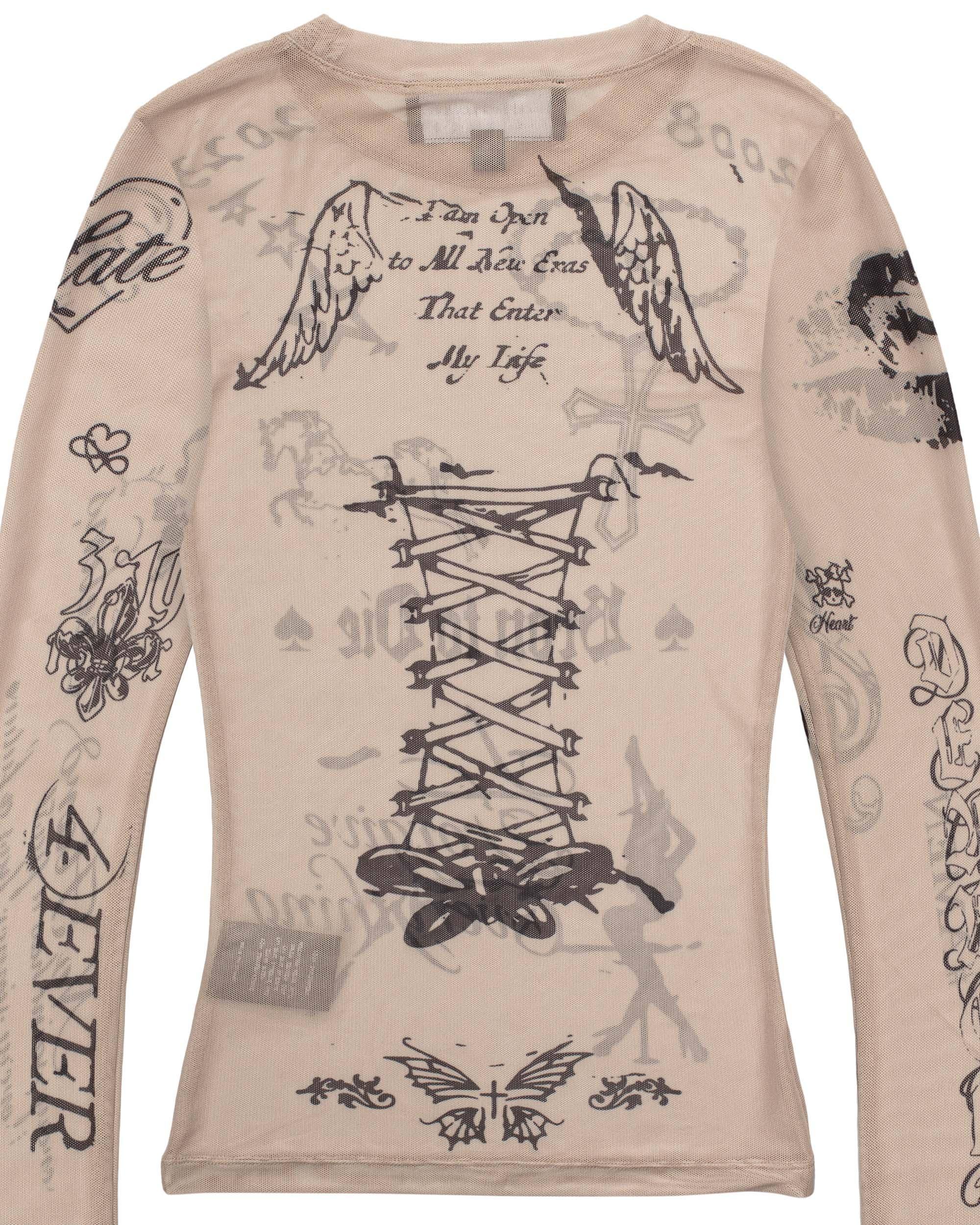 Permanent mistake mesh top