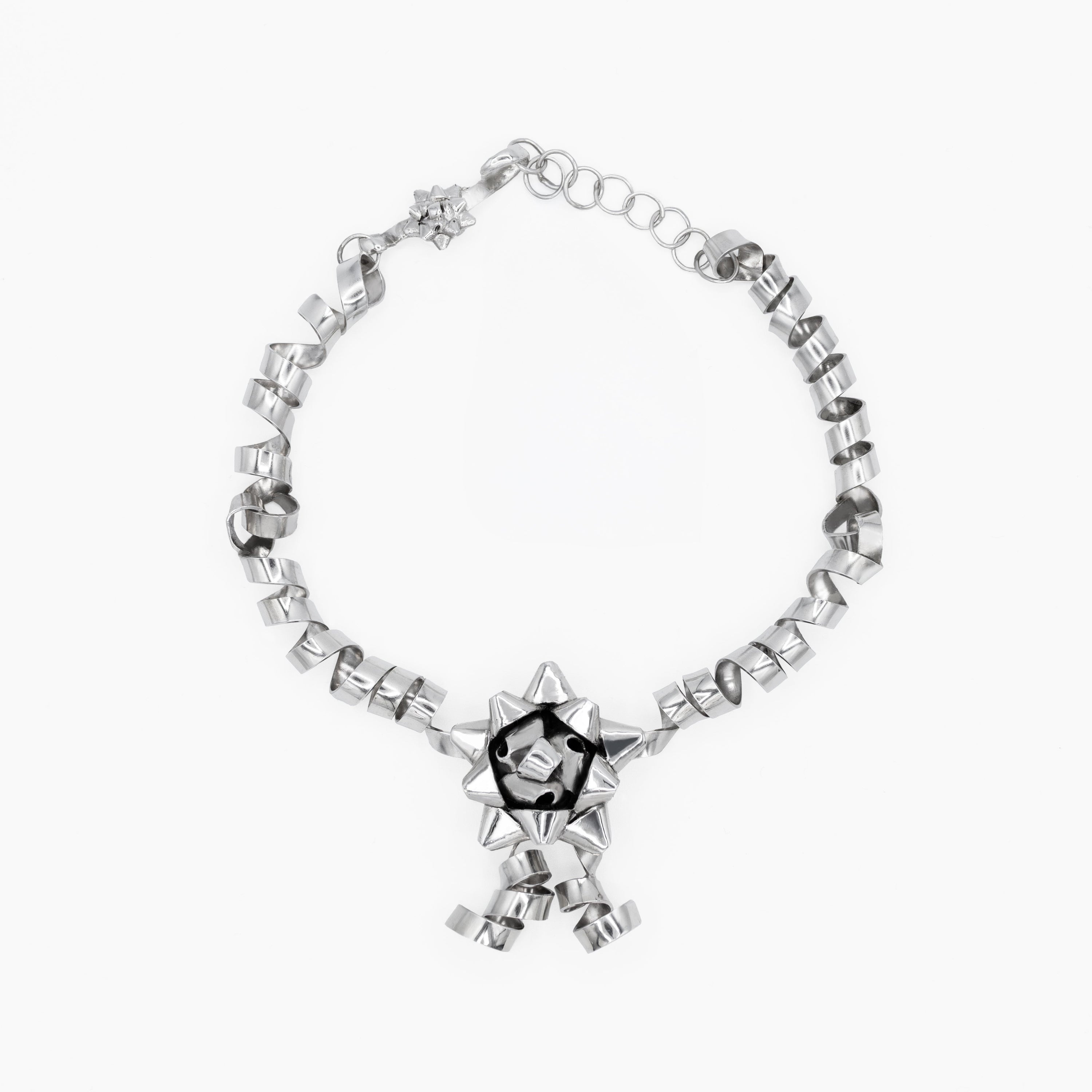 Gift wrap necklace