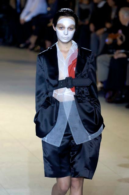 Comme des garçons s/s 2007 asymmetric shorts