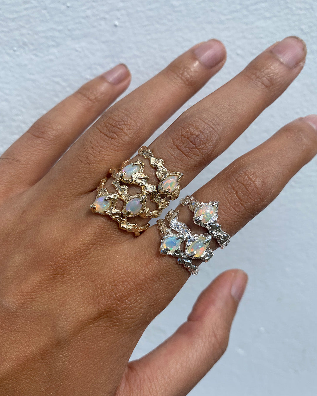 Crown ring - silver