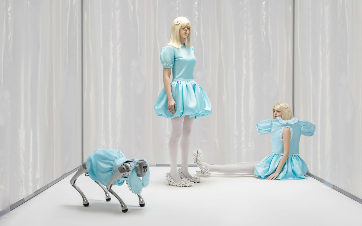 Twin dress with bag