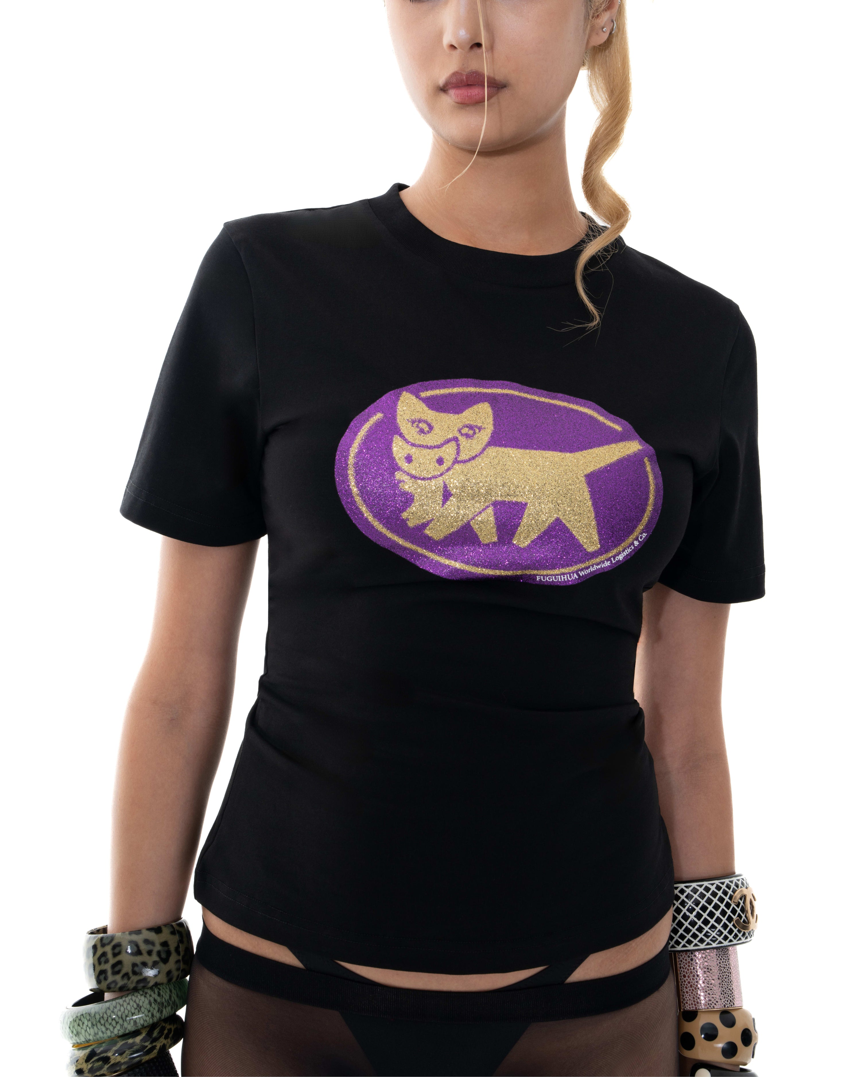Yamahua tee- bk